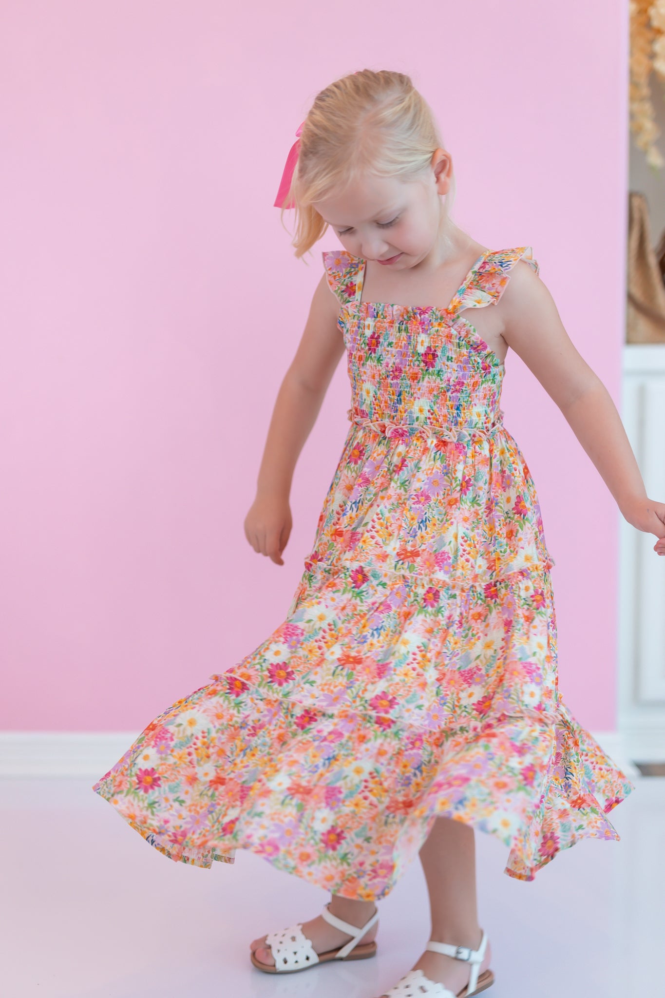 Fiona Maxi Dress - Wildflower Waltz