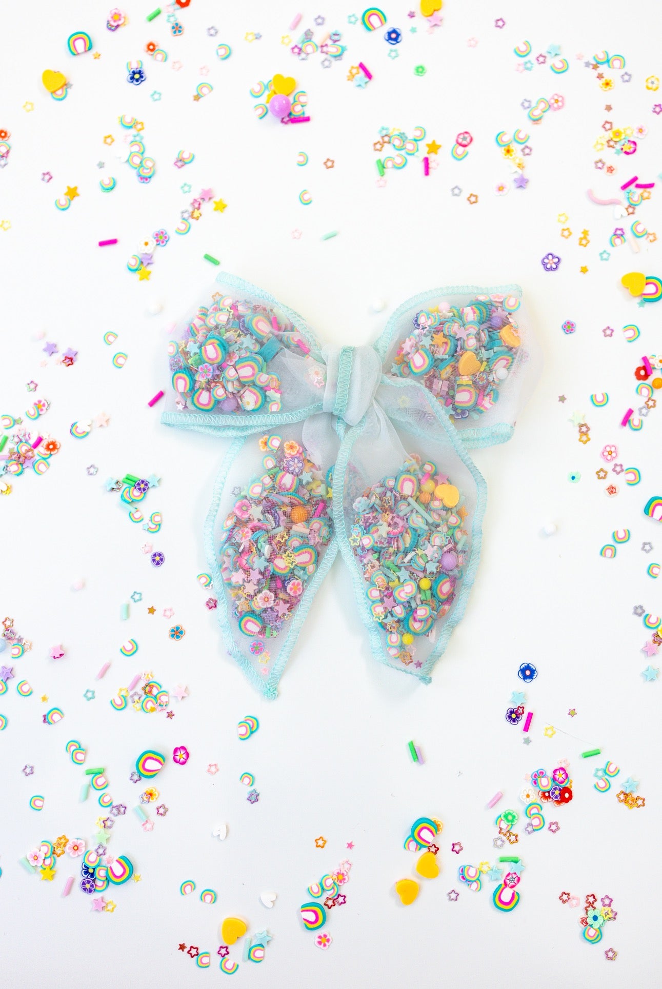 Mesh Shaker Bow - Shamrock Sparkle