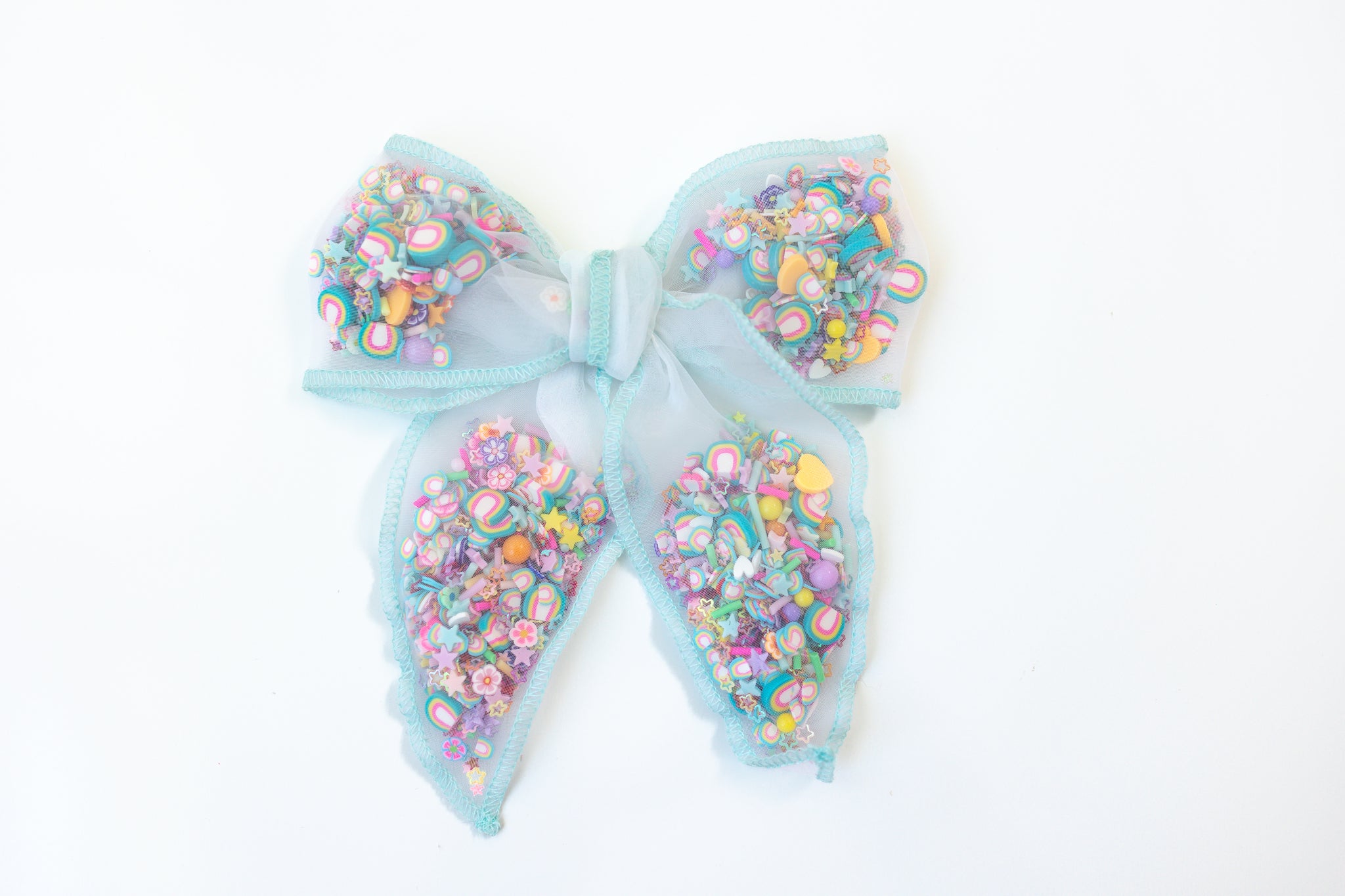 Mesh Shaker Bow - Shamrock Sparkle