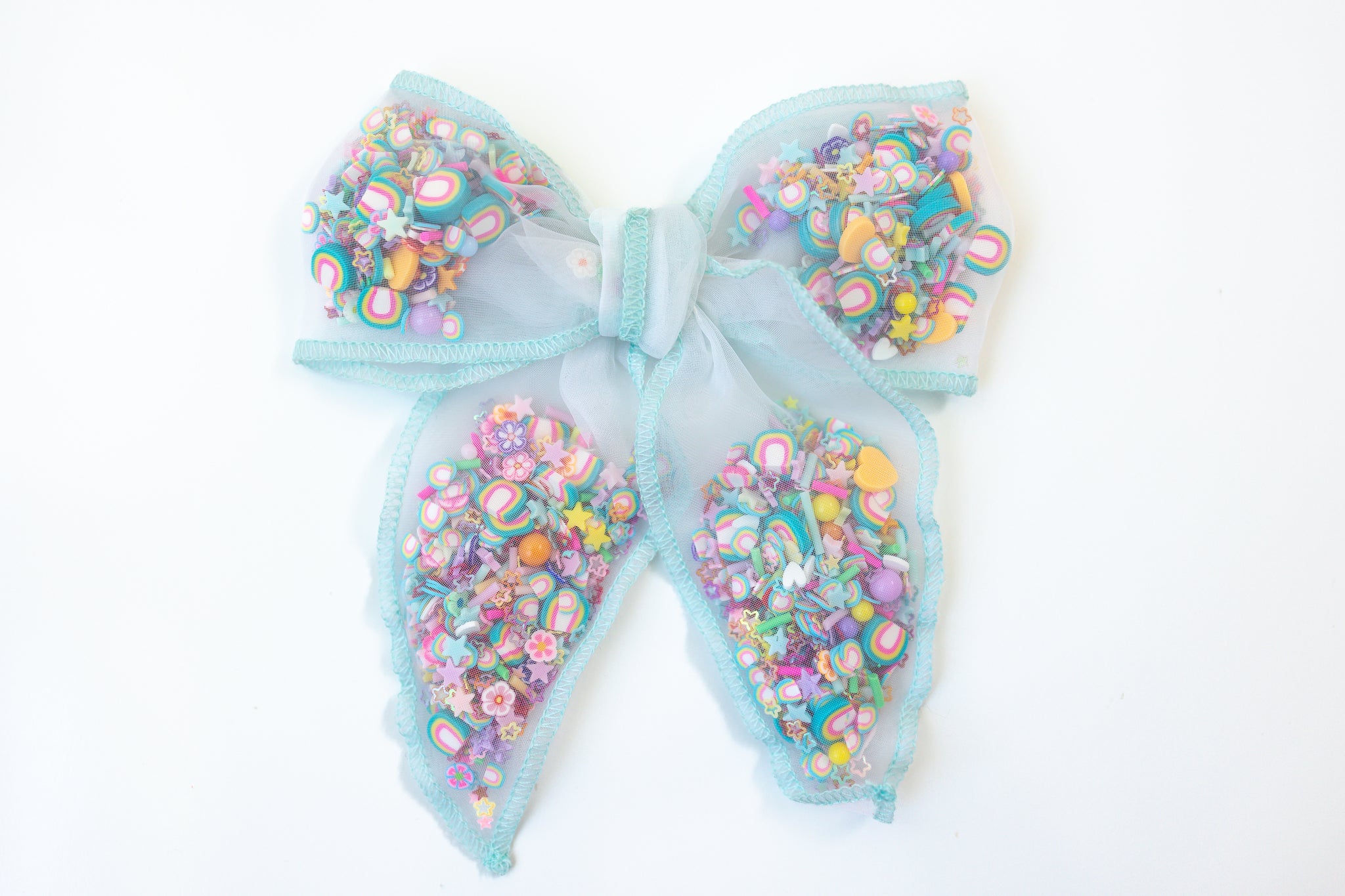 Mesh Shaker Bow - Shamrock Sparkle