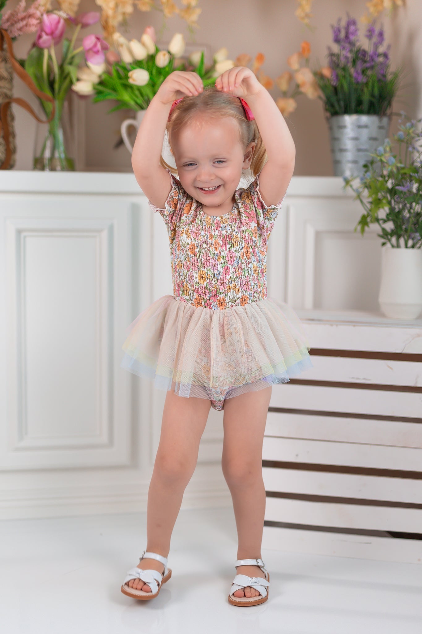 Bubble Romper - Garden Of Whimsy