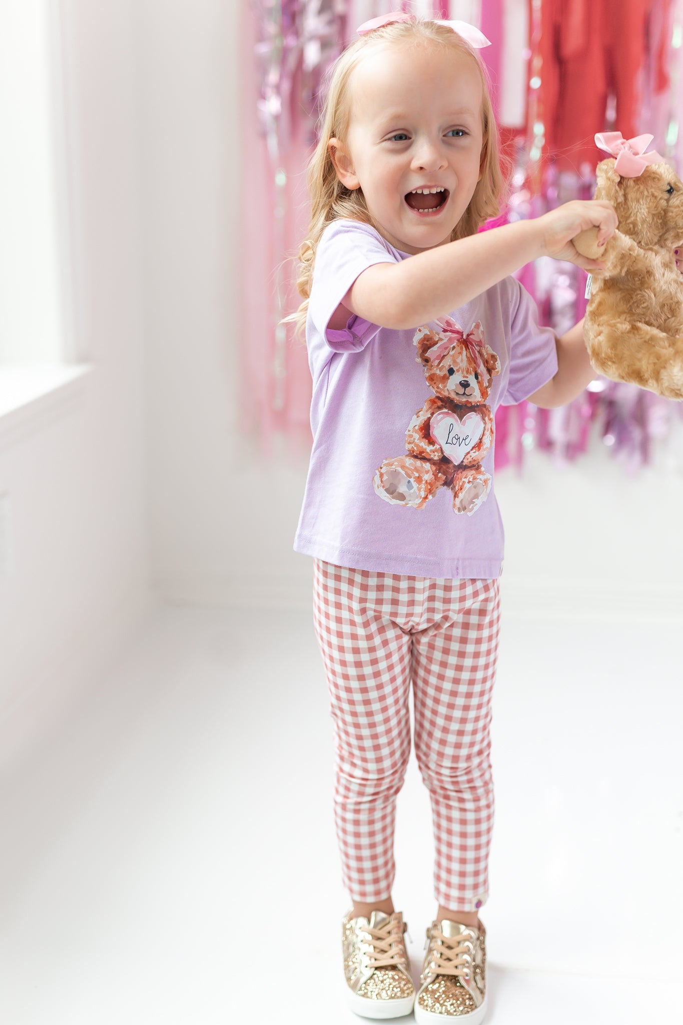 Leggings - Love Check