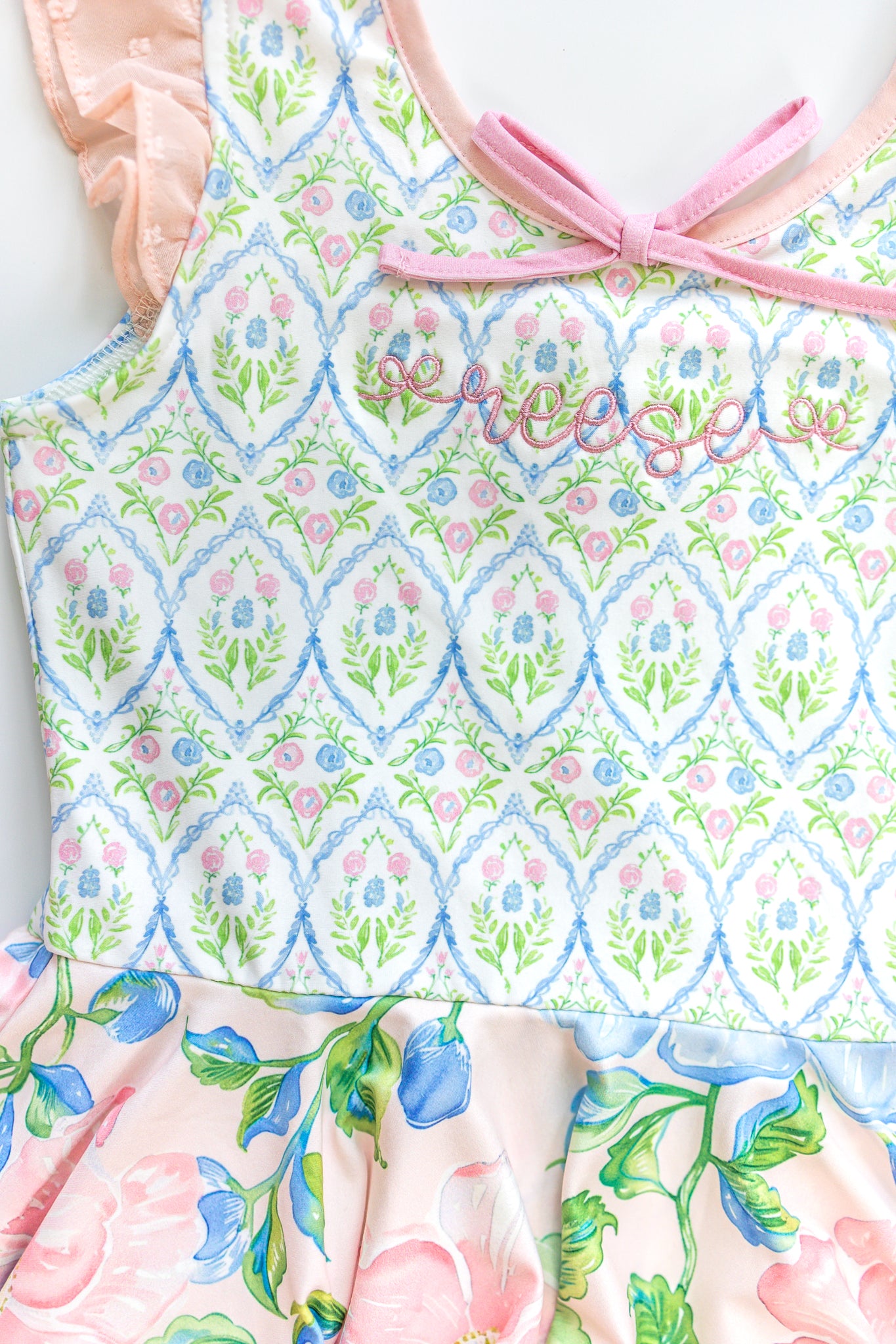 Farrah Leotard - Blush & Bloom