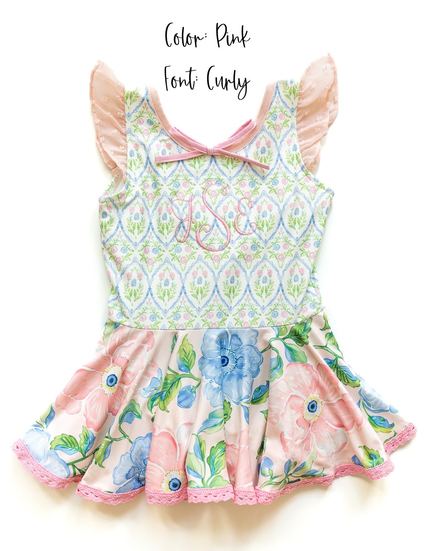 Farrah Leotard - Blush & Bloom