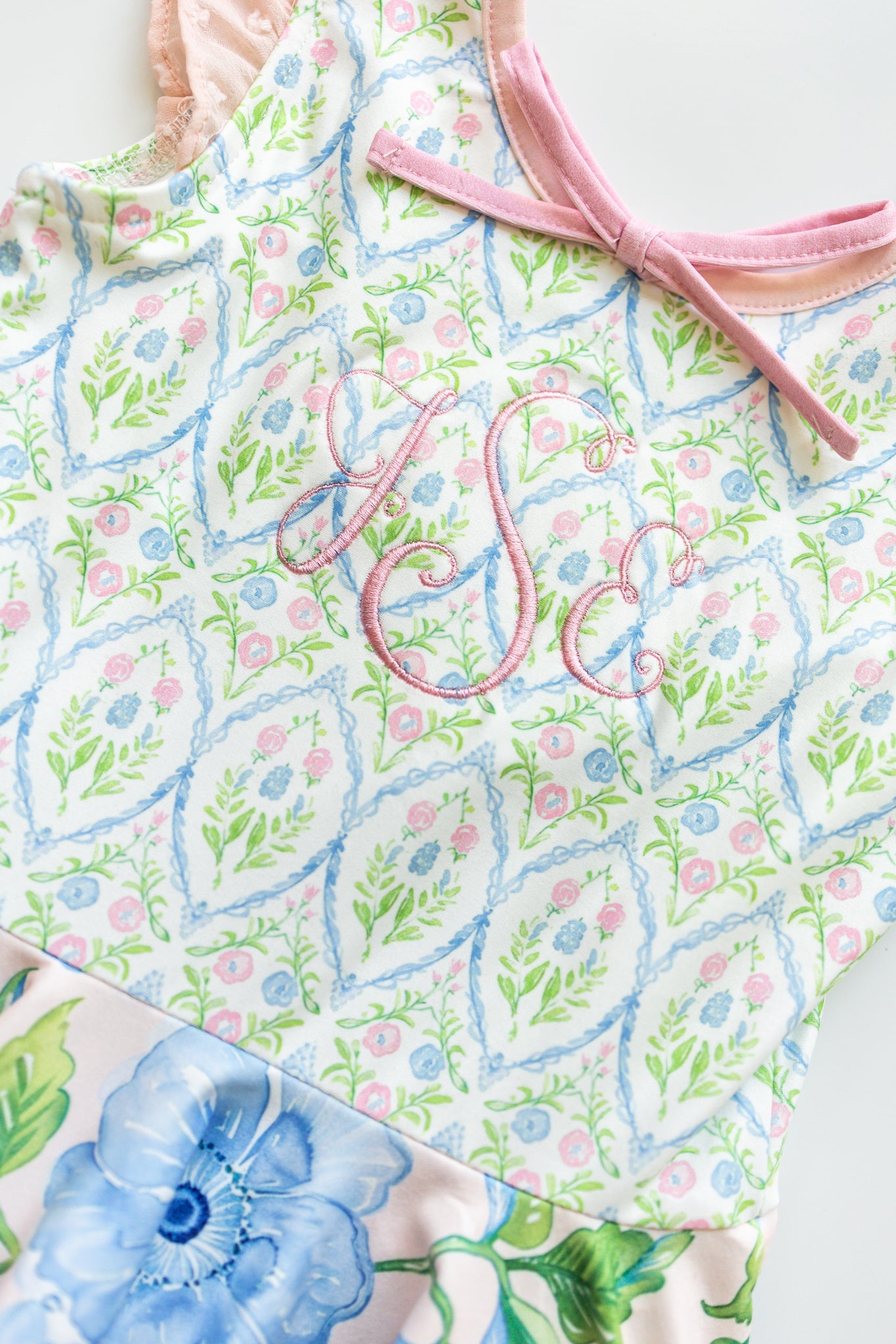 Farrah Leotard - Blush & Bloom