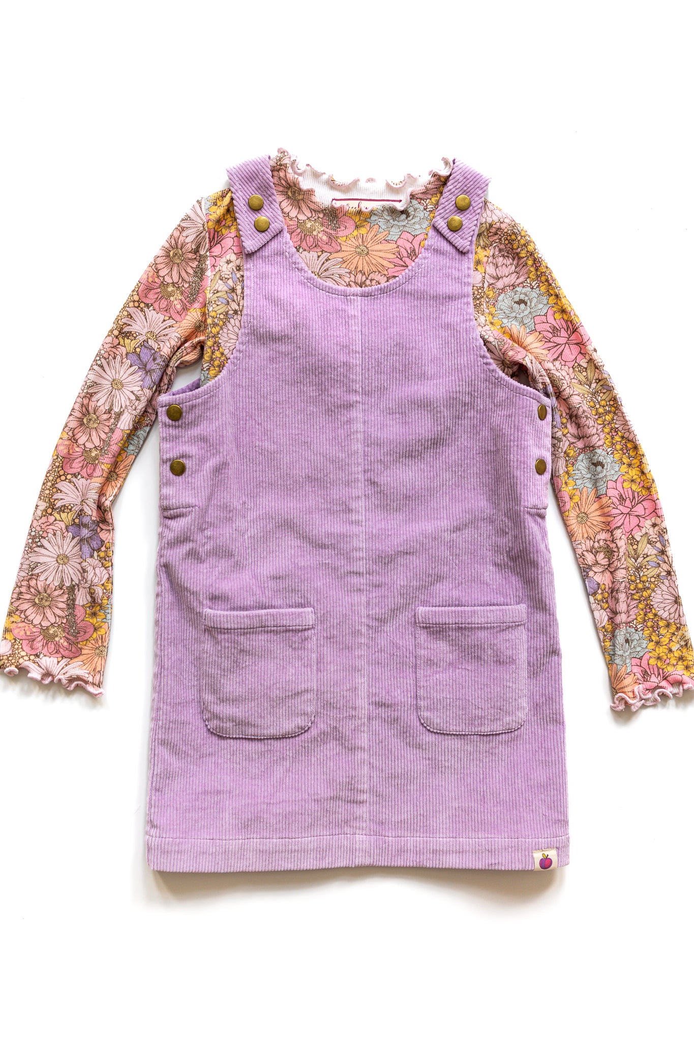 Parker Corduroy Jumper Set - Dusky Dahlia (Pre-Order)