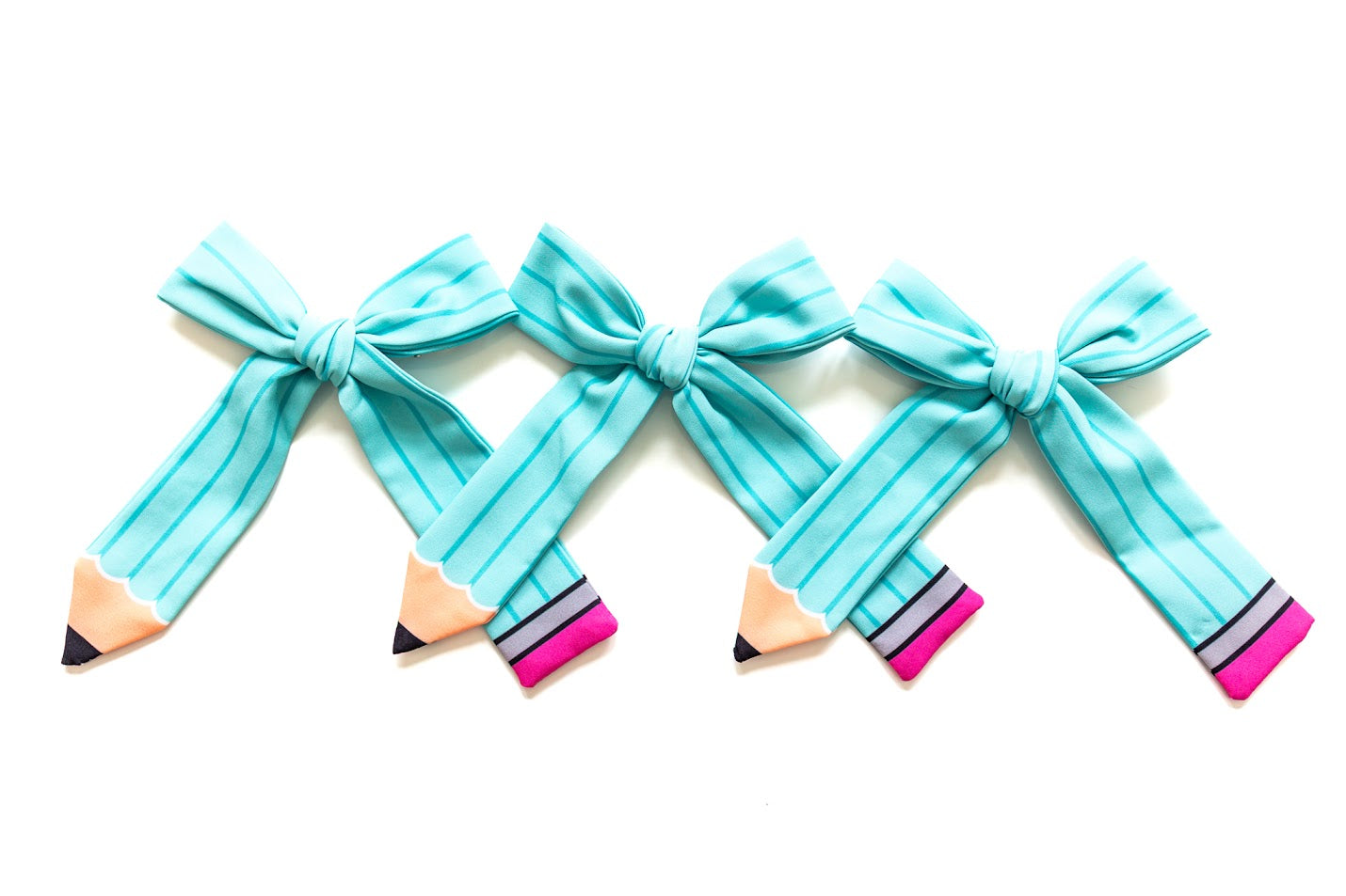 Lead The Look Hair Bow - Teal