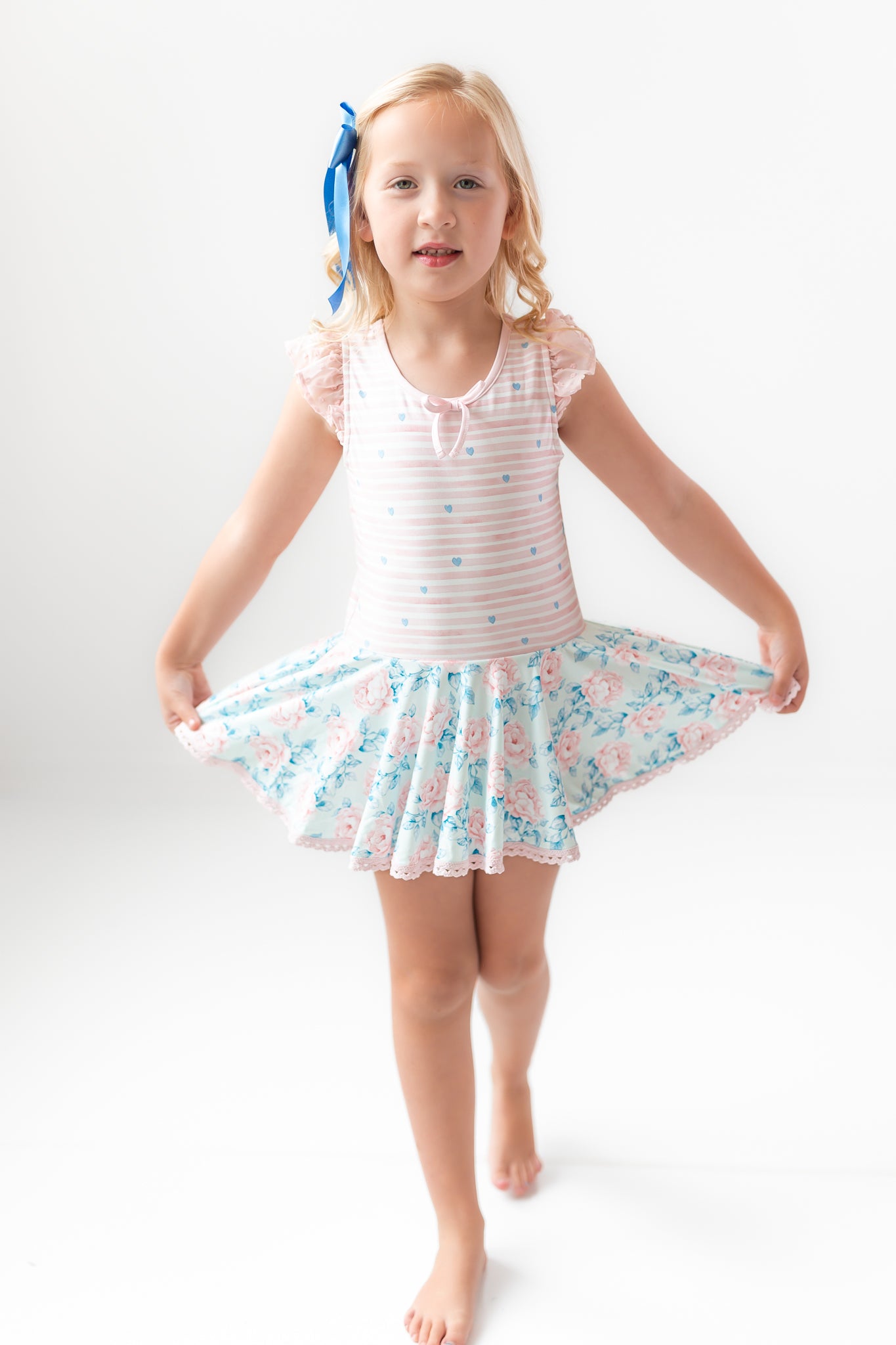 Farrah Leotard - Blooming Grace