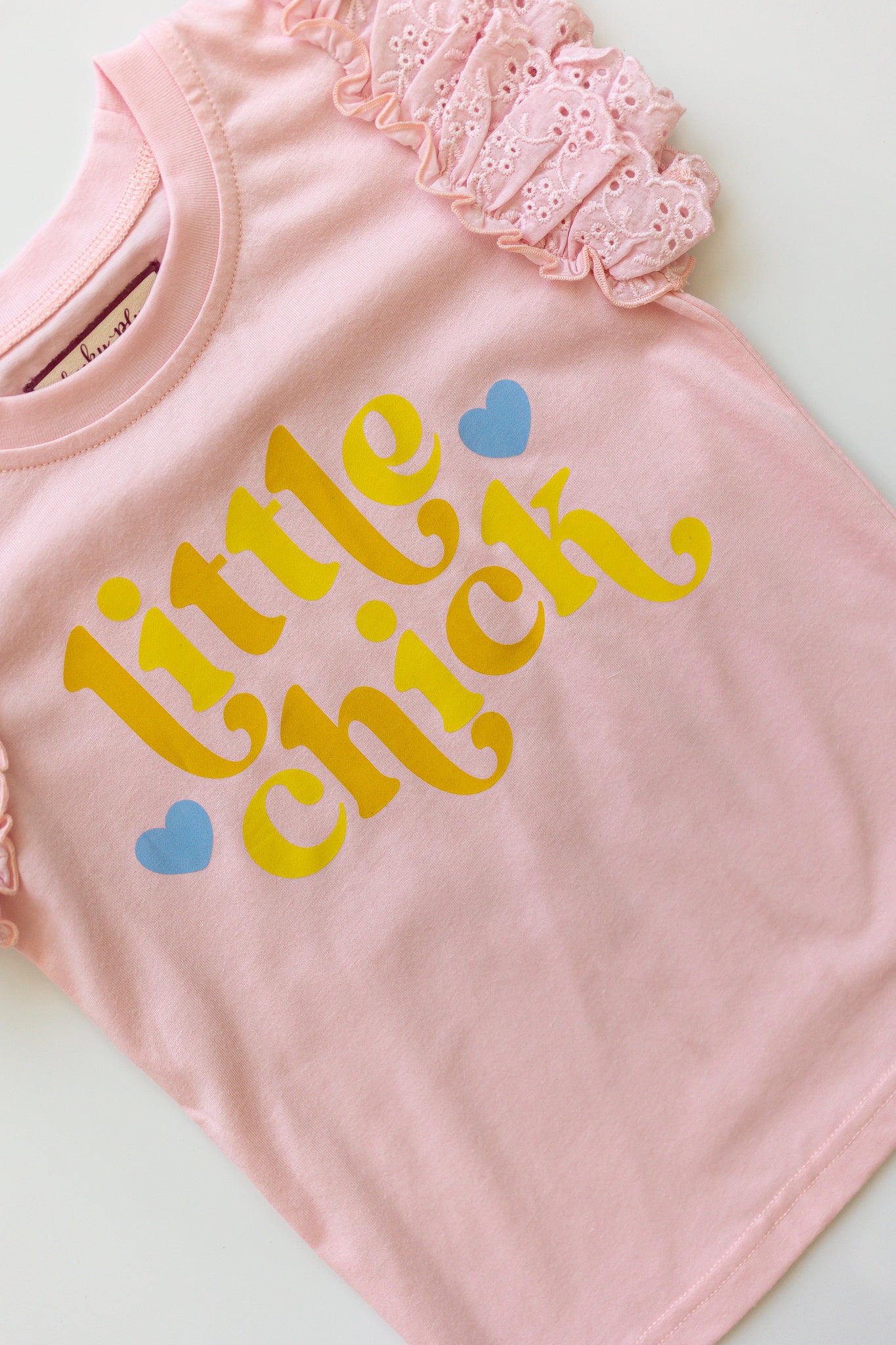 Vintage Eyelet Tee - Peep Parade