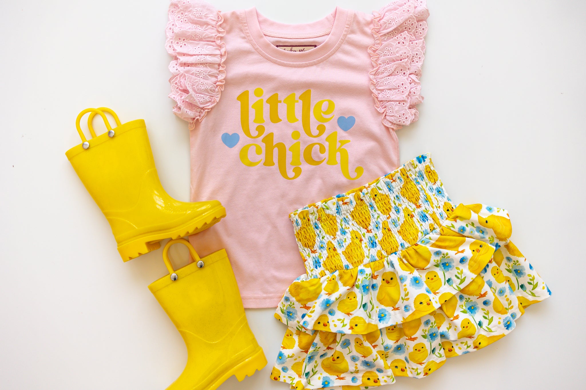Vintage Eyelet Tee - Peep Parade