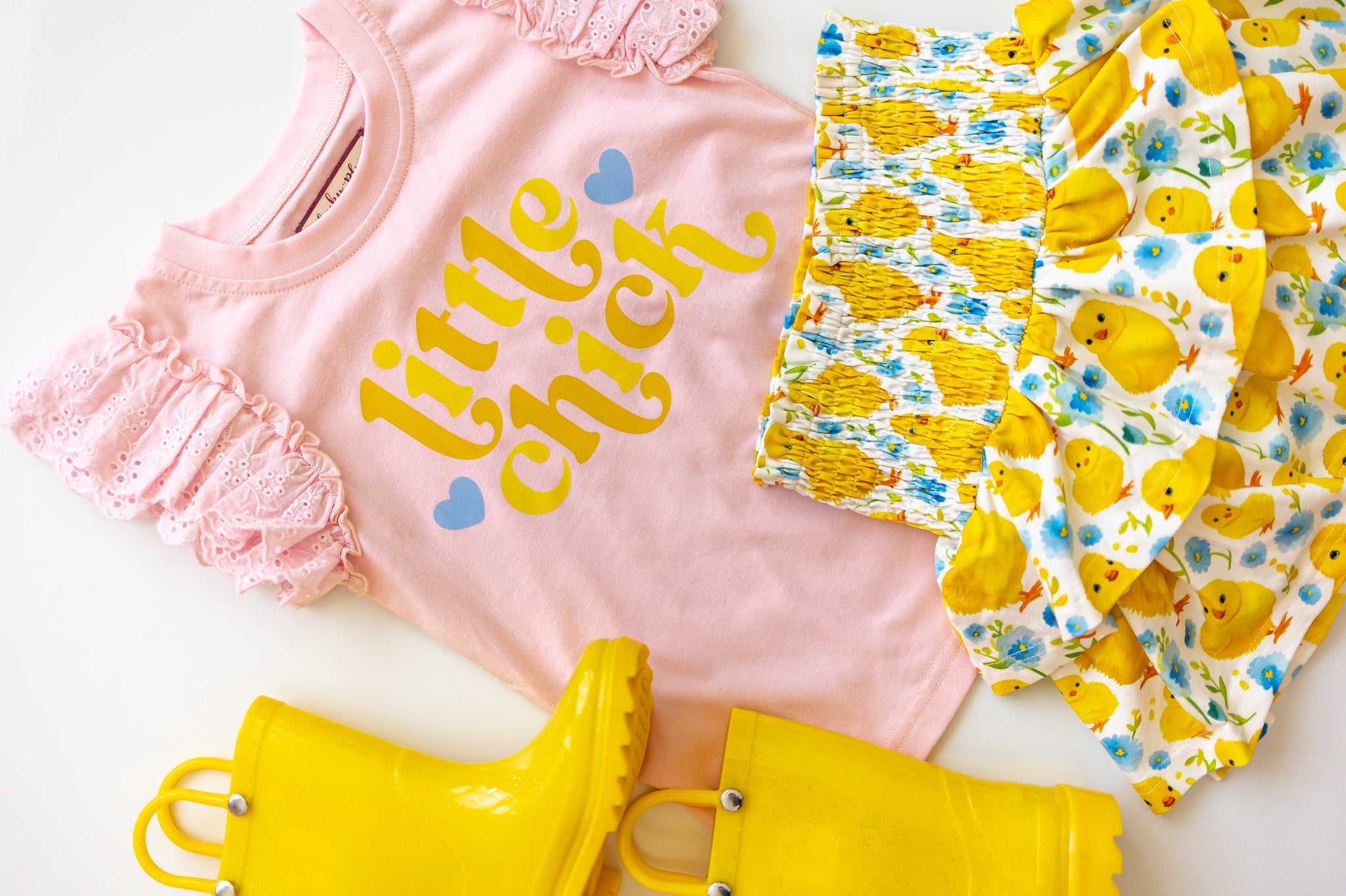 Vintage Eyelet Tee - Peep Parade