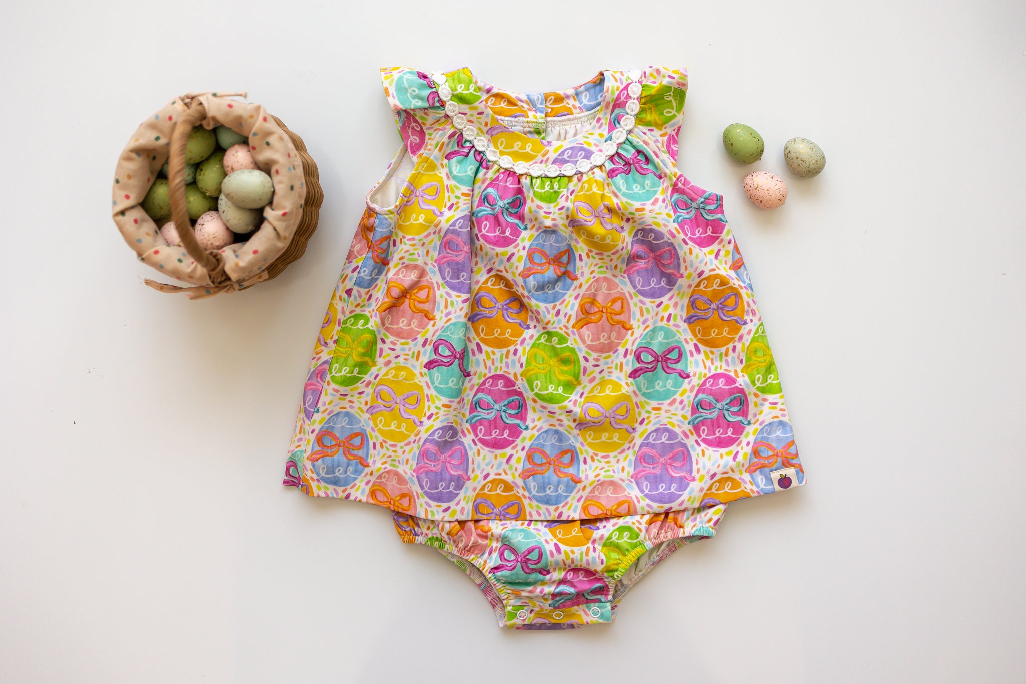 Sage Romper - Egg Hunt