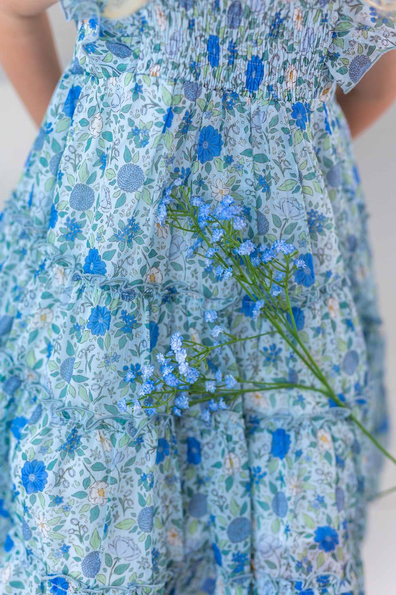 Brielle Dress - Cerulean Dreams