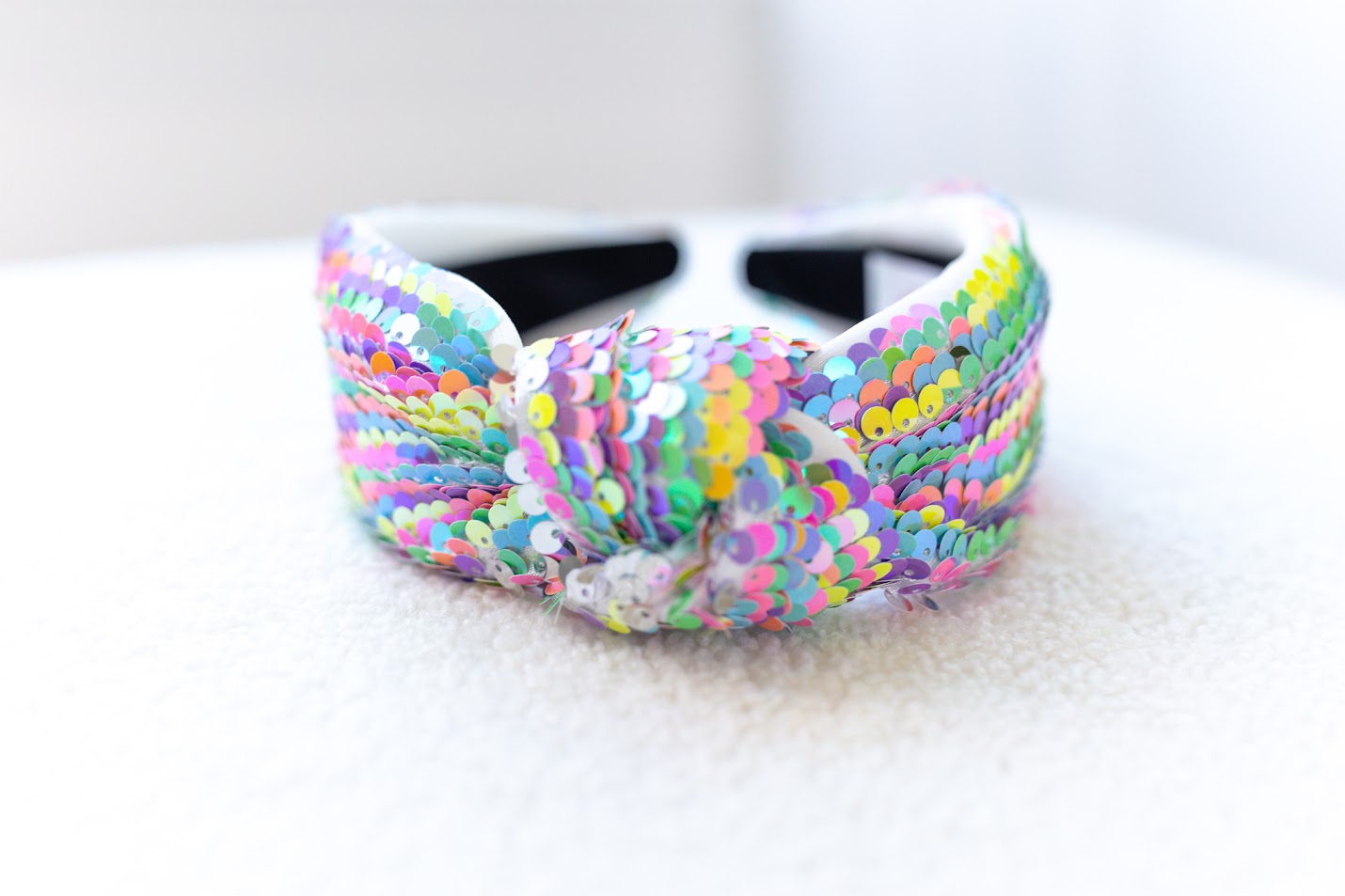 Sequin Headband - Colorful Cascade