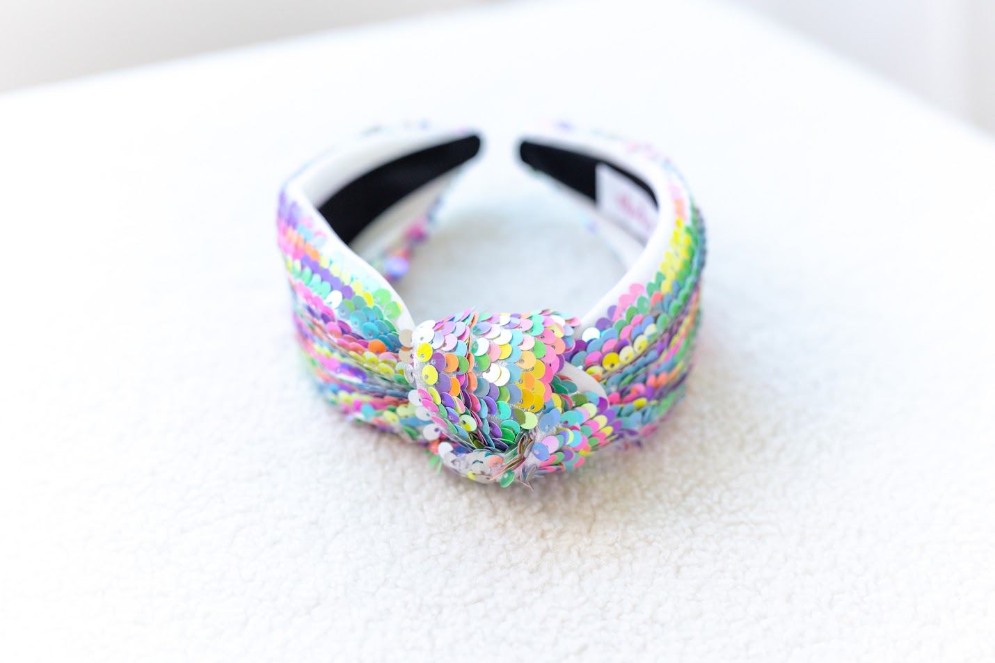 Sequin Headband - Colorful Cascade