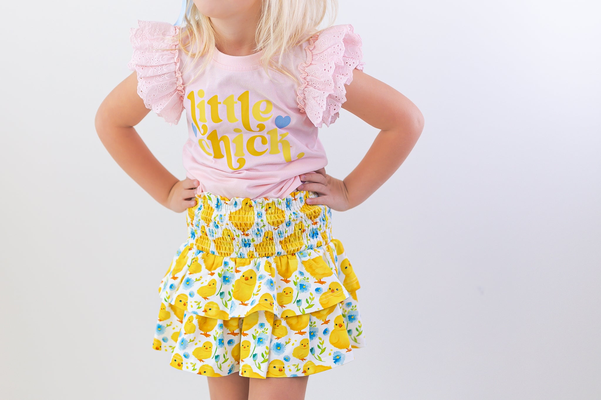 Vintage Eyelet Tee - Peep Parade