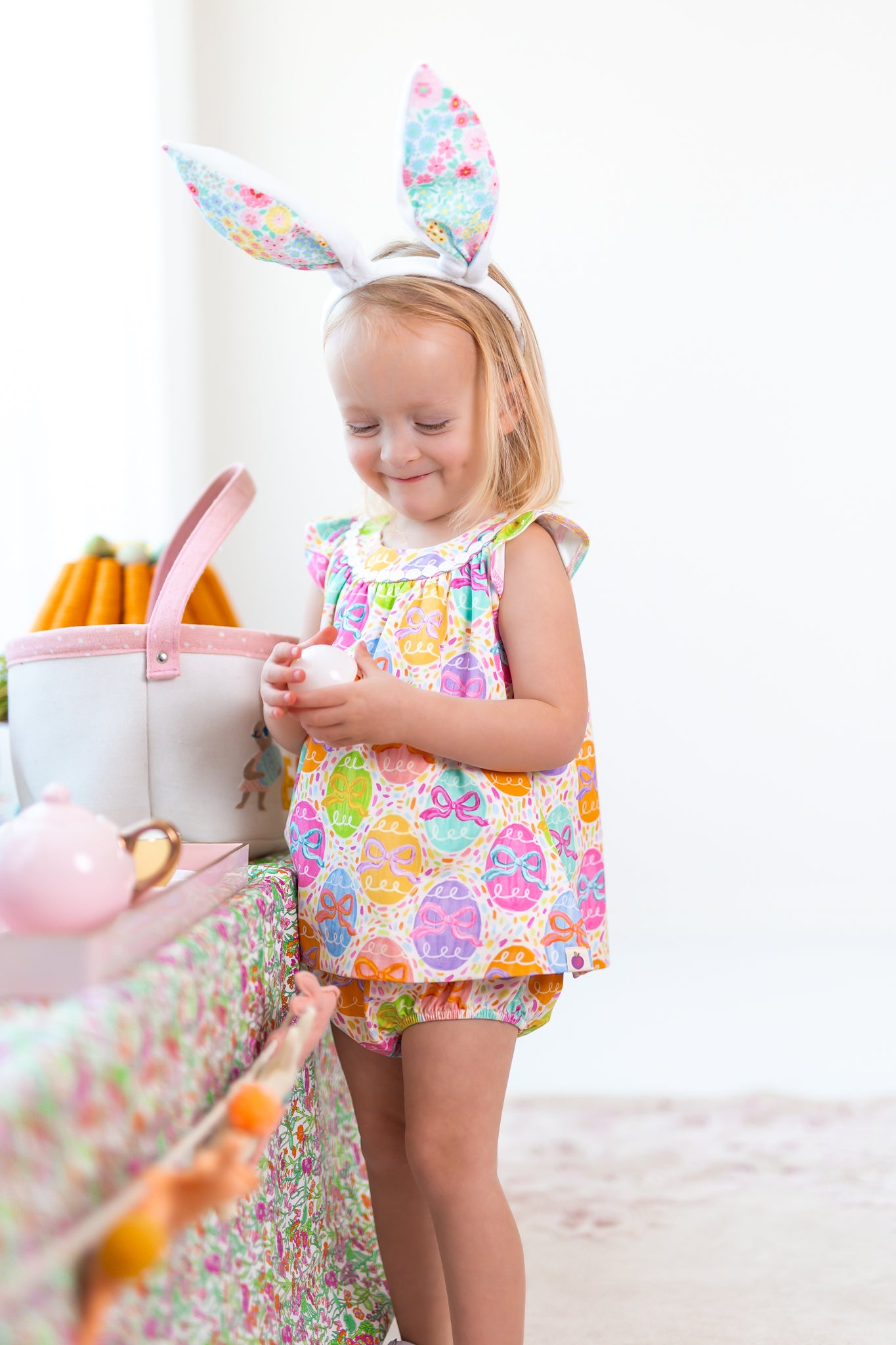 Sage Romper - Egg Hunt