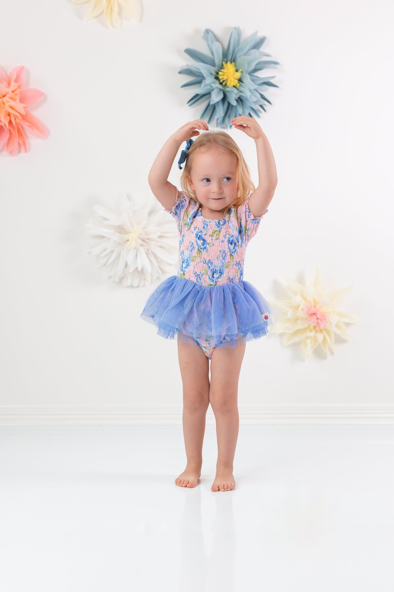 Nikki Bubble Romper - Blush & Bloom