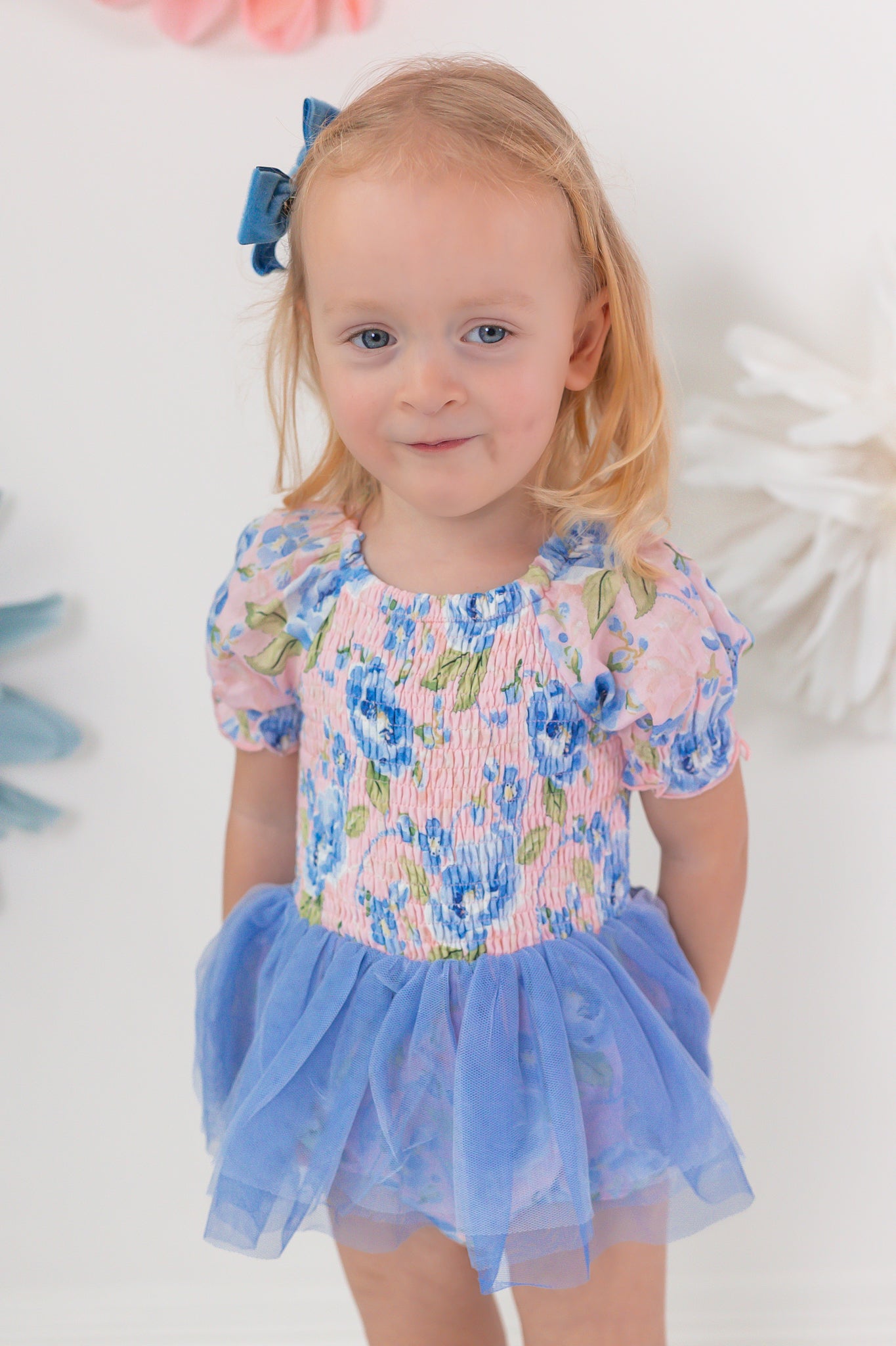 Nikki Bubble Romper - Blush & Bloom