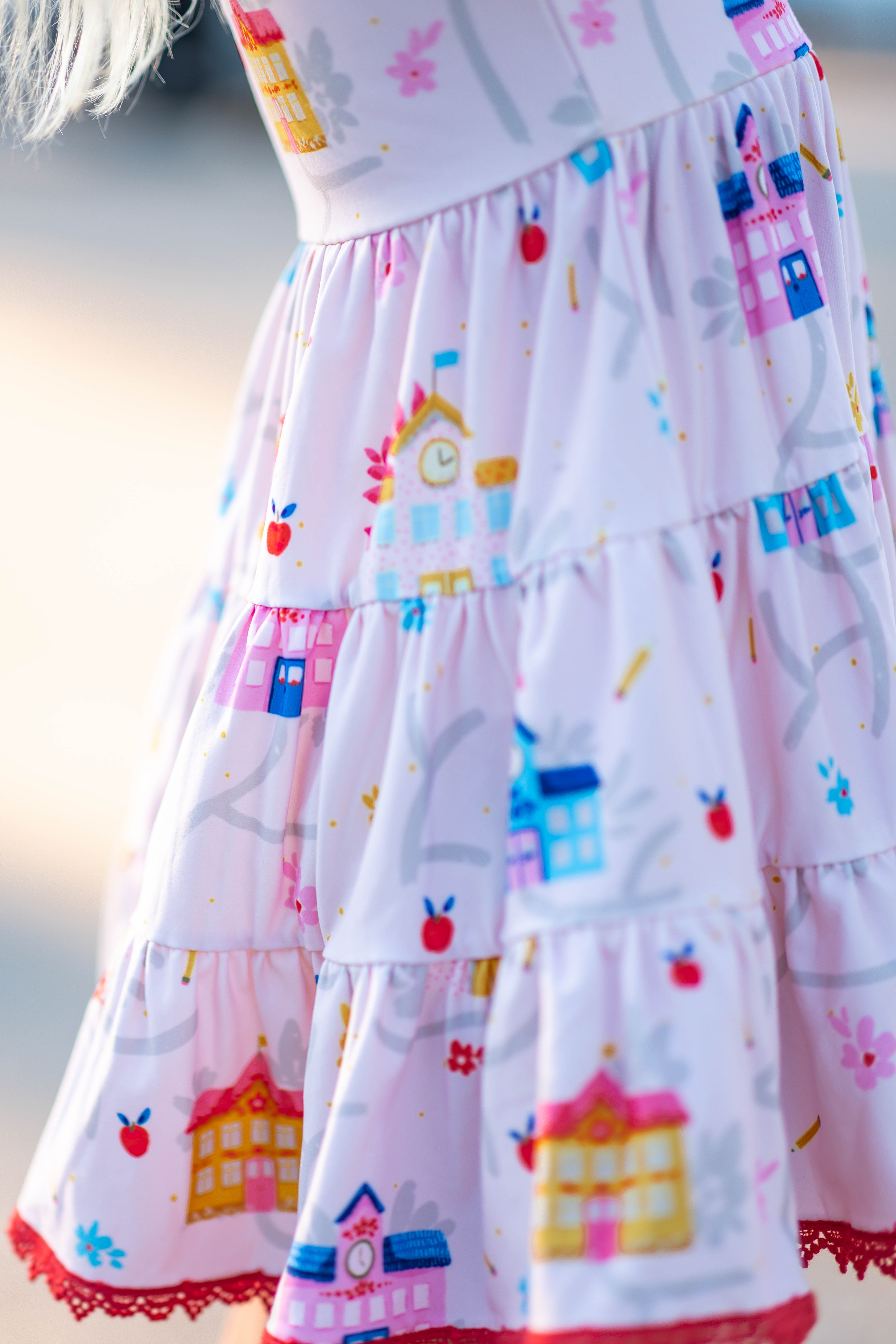 Annistyn Knit Dress - School House Symphony (Final Sale)