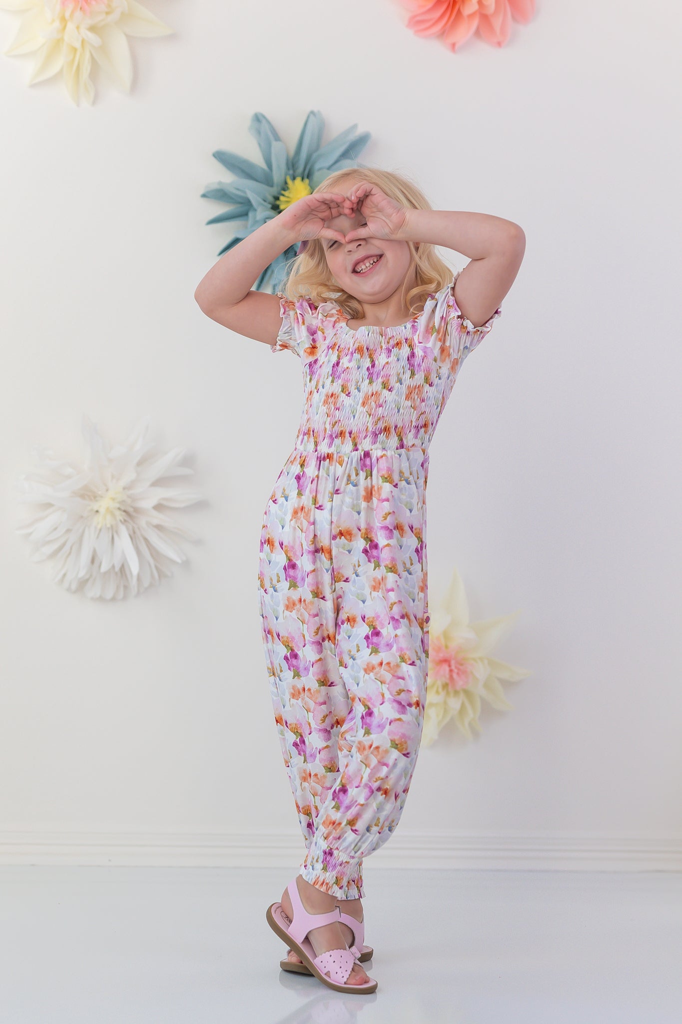 Quinn Romper - Lavender Haze