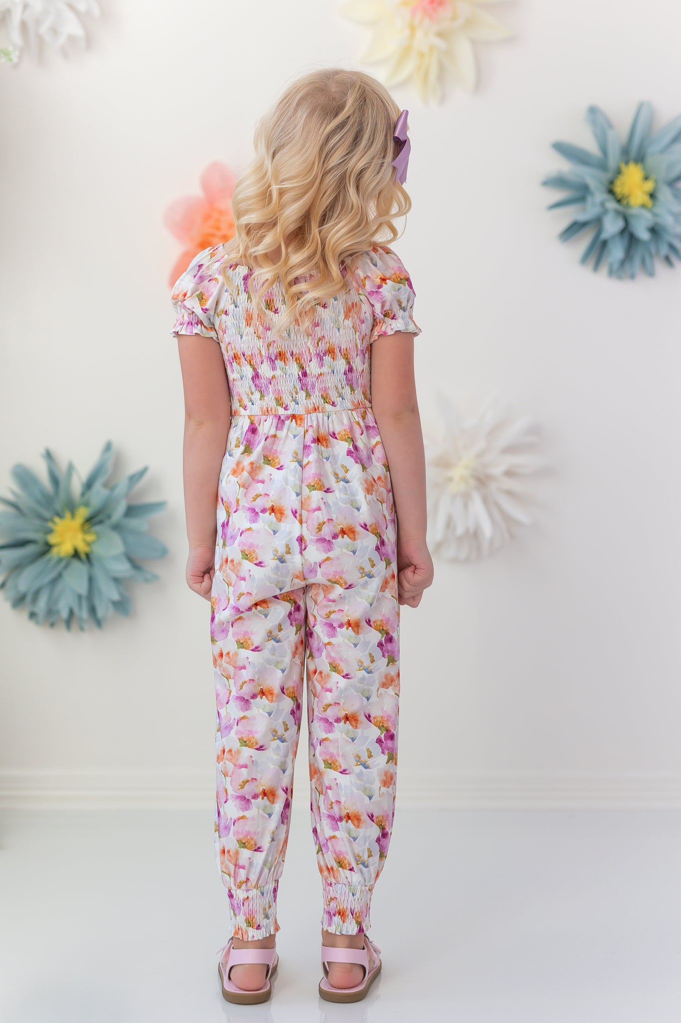 Quinn Romper - Lavender Haze