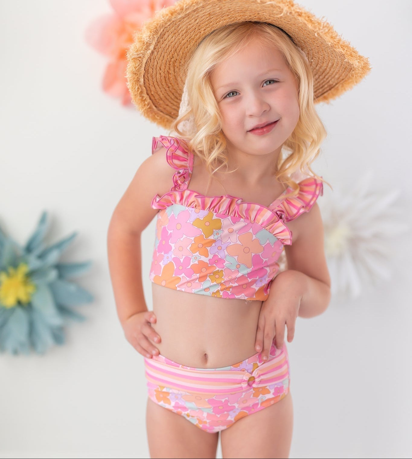 Ashlee Swimsuit - Mod Botanicals (Pre-Order)