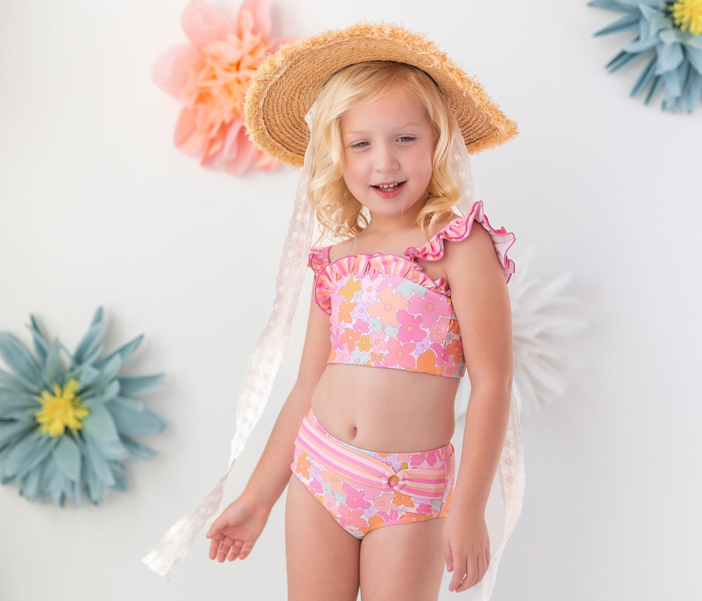 Ashlee Swimsuit - Mod Botanicals (Pre-Order)