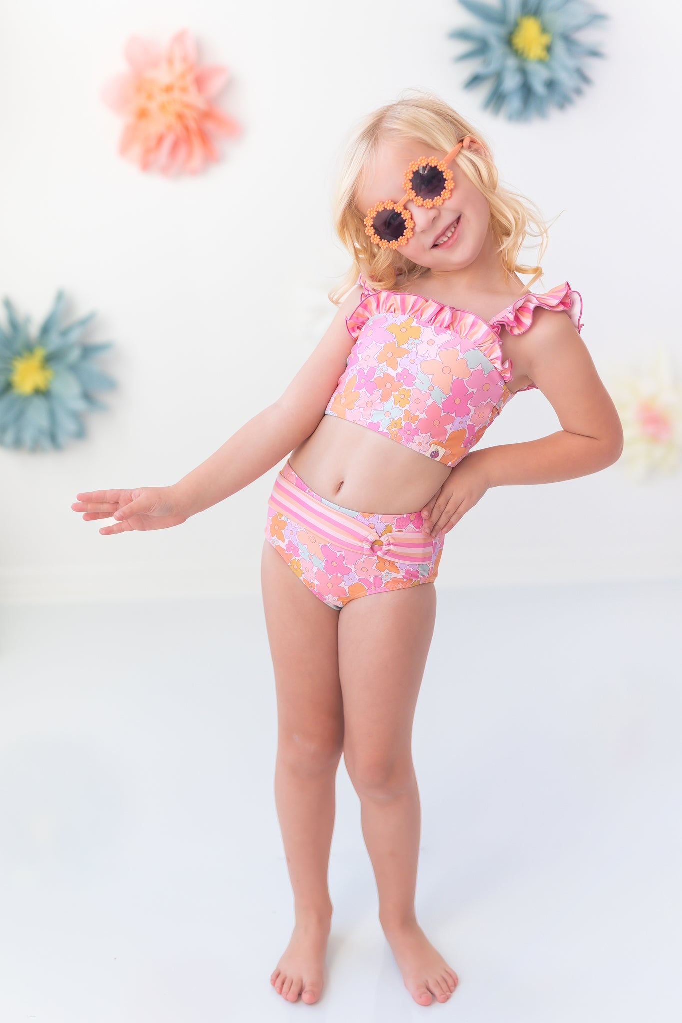 Ashlee Swimsuit - Mod Botanicals (Pre-Order)