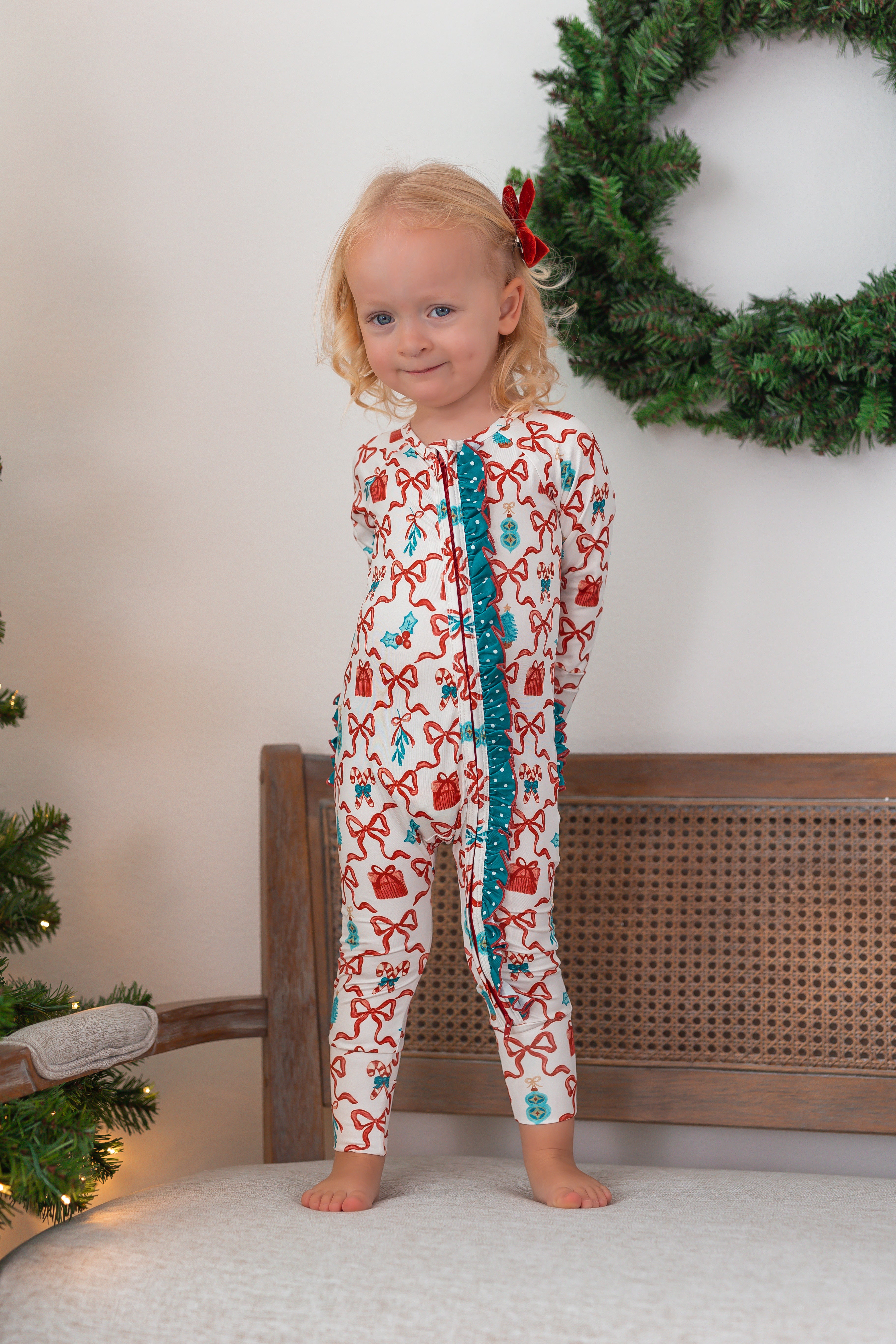 Zipper Loungewear - Trellis Tidings