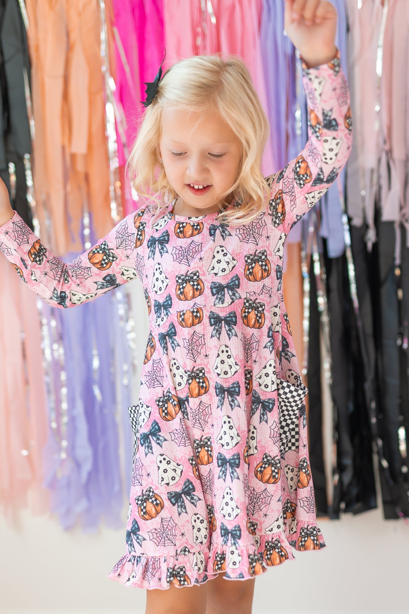 Elara Knit Dress - Haunted Hearts (Pre-Order)