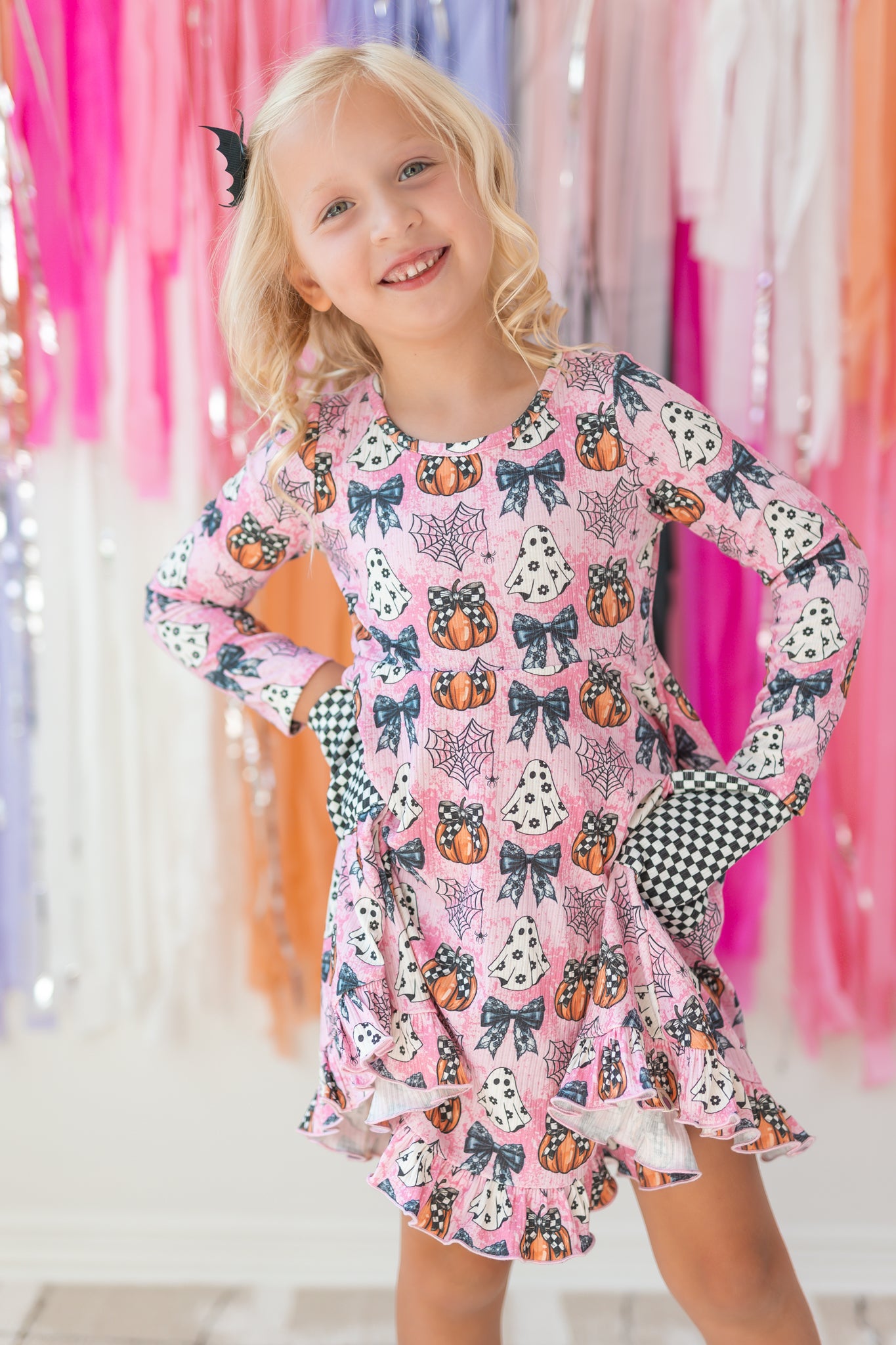 Elara Knit Dress - Haunted Hearts (Pre-Order)