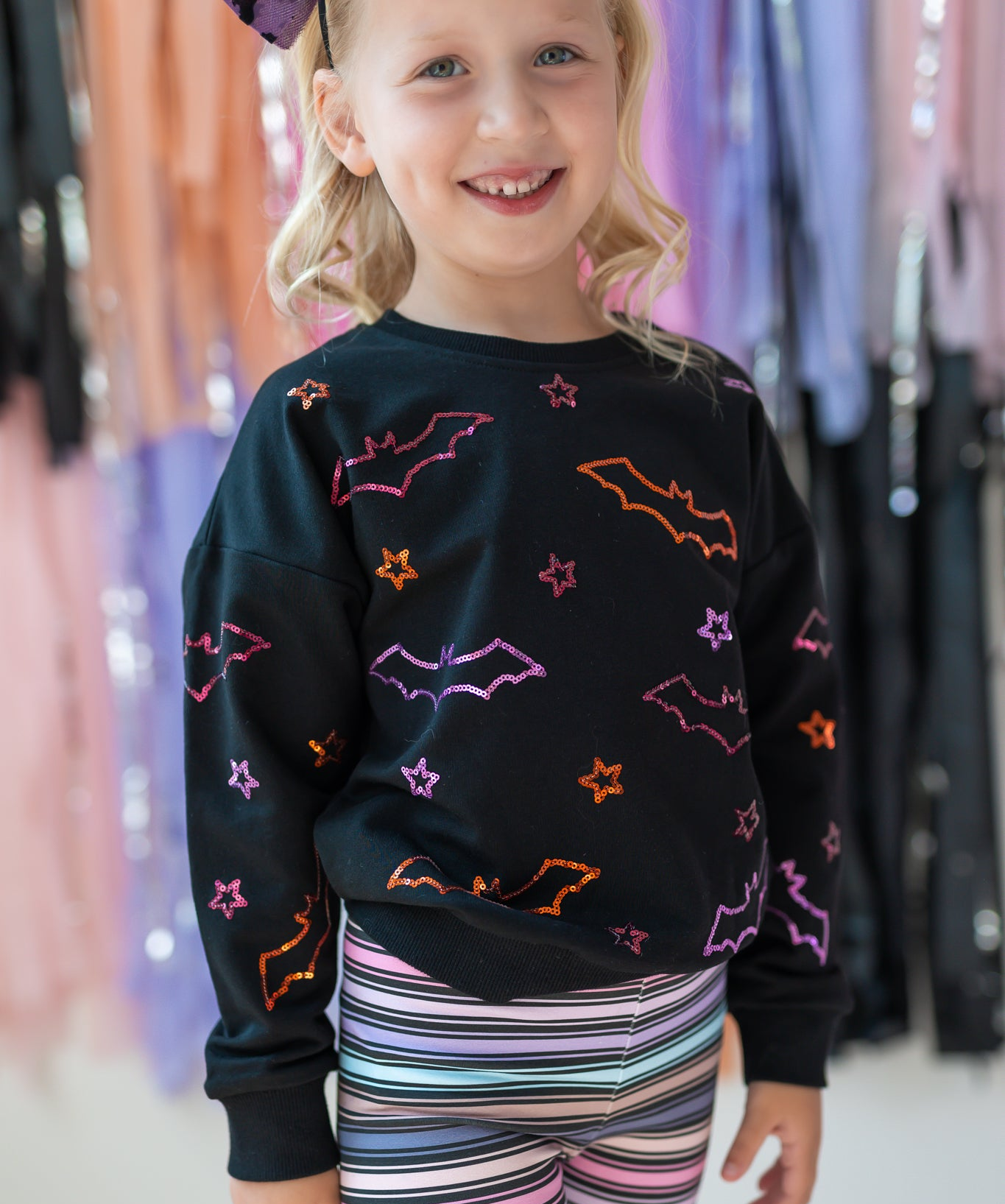 Sequin Sweatshirt - Starry Fright (Pre-Order)