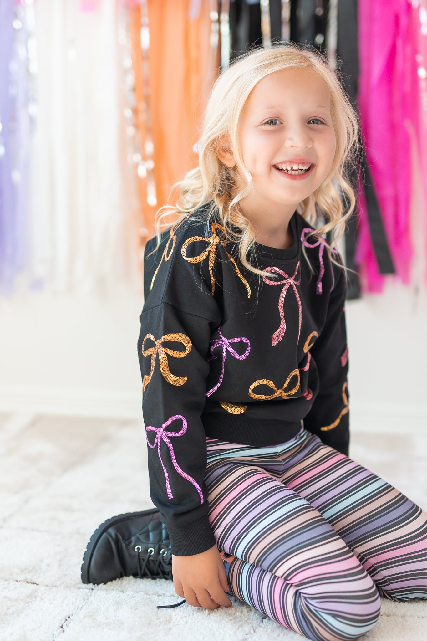 Sequin Sweatshirt - Wickedly Wrapped (Pre-Order)
