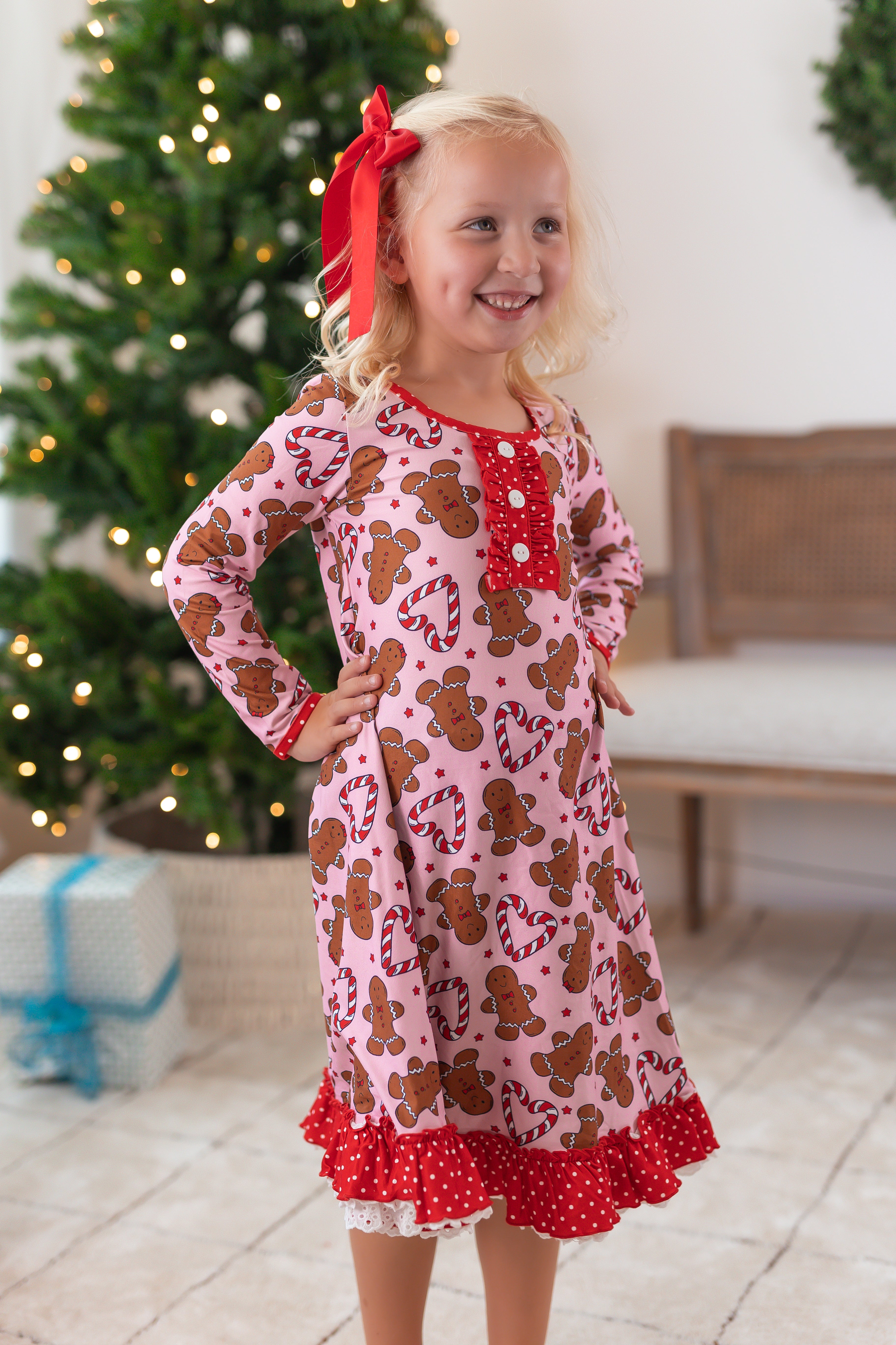 Loungewear Gown - Sugar & Spice