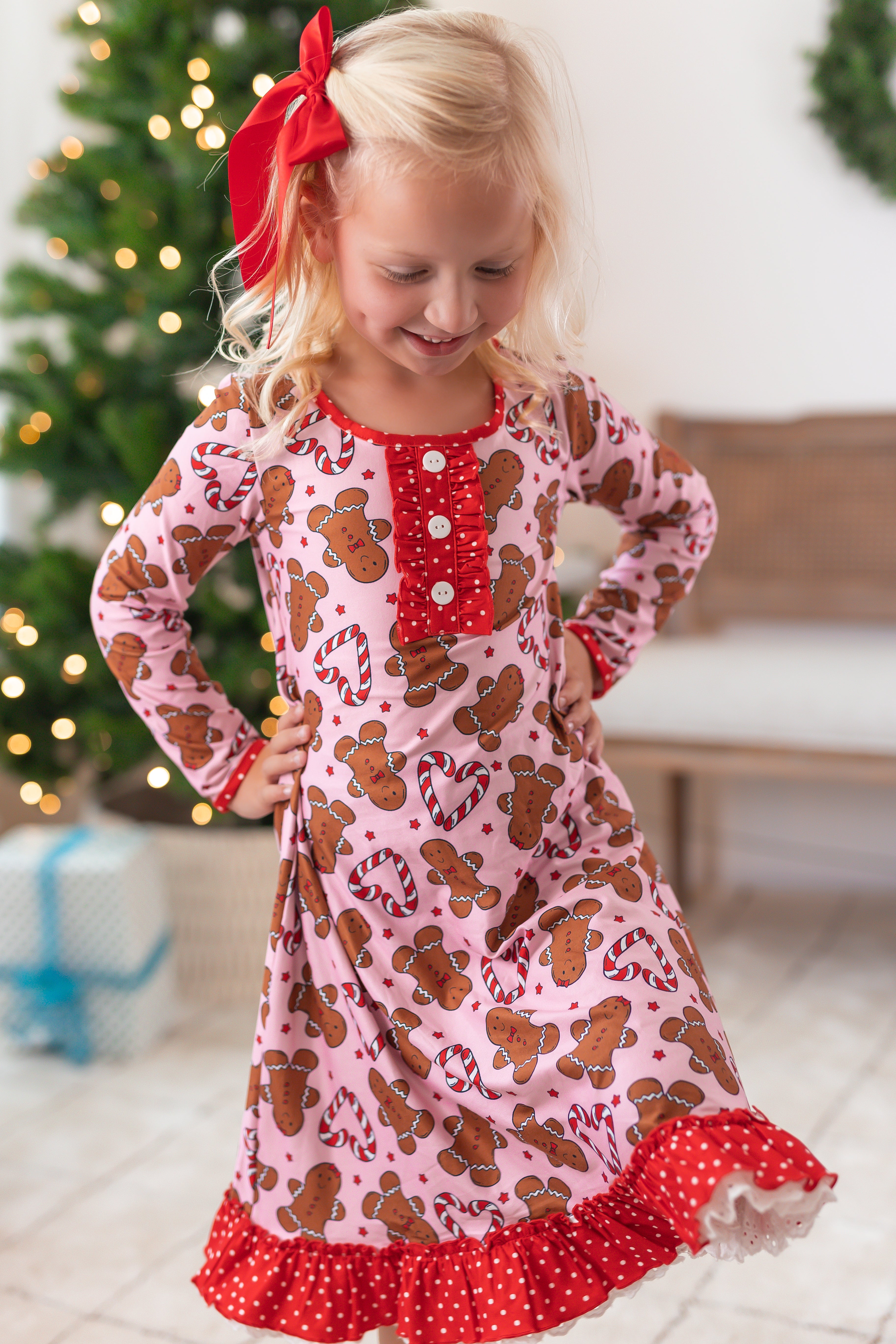 Loungewear Gown - Sugar & Spice