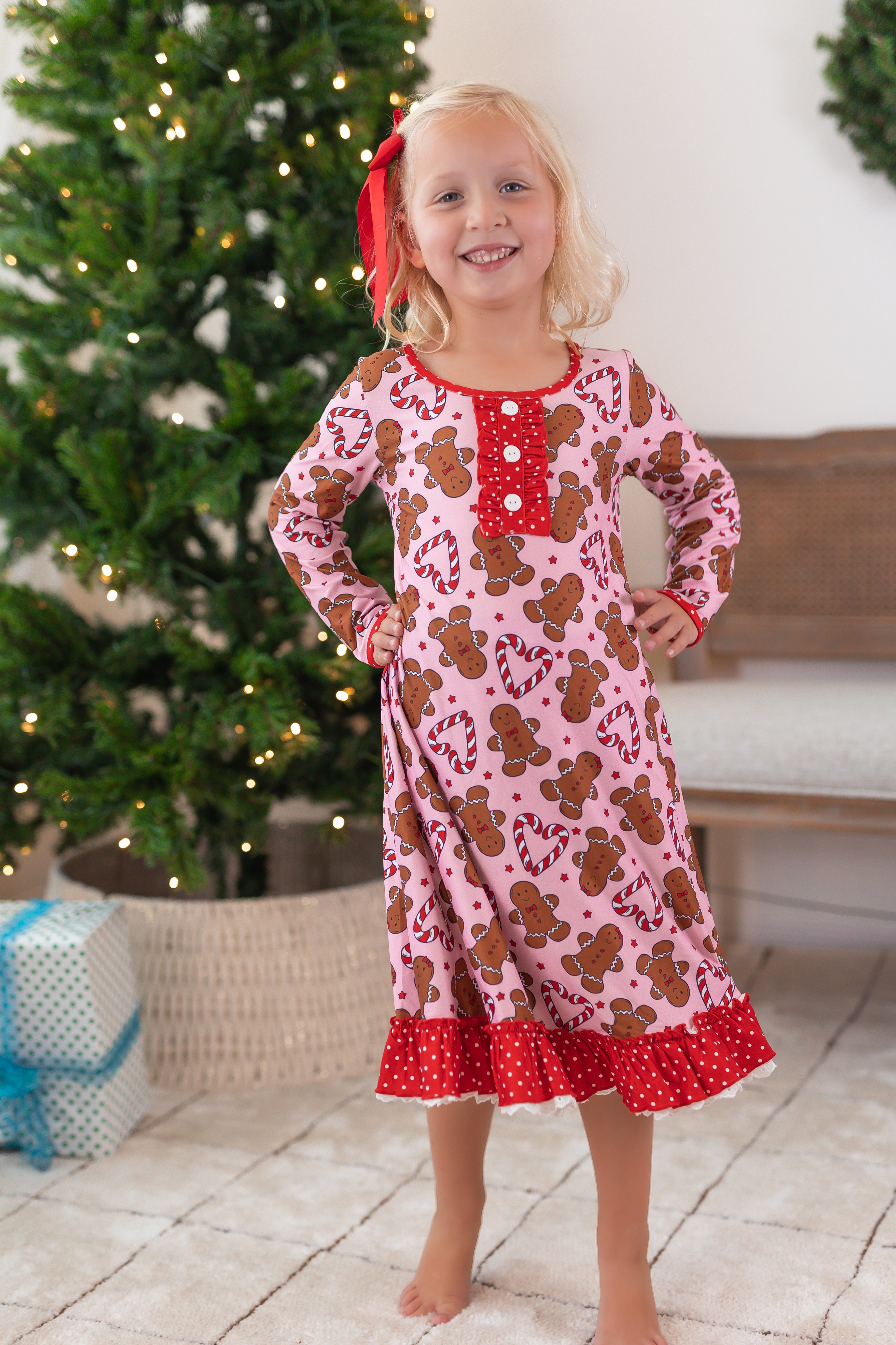Loungewear Gown - Sugar & Spice