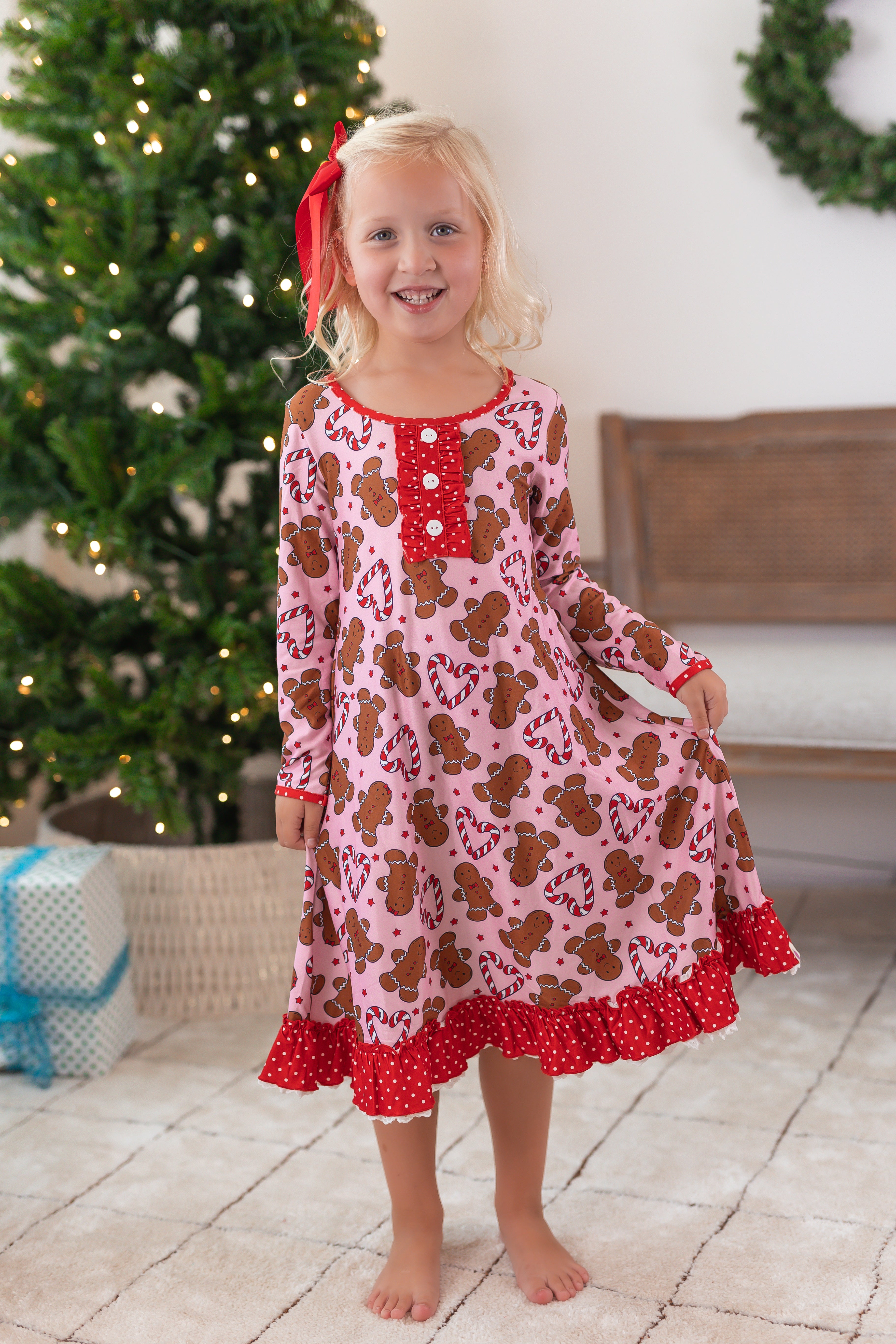 Loungewear Gown - Sugar & Spice