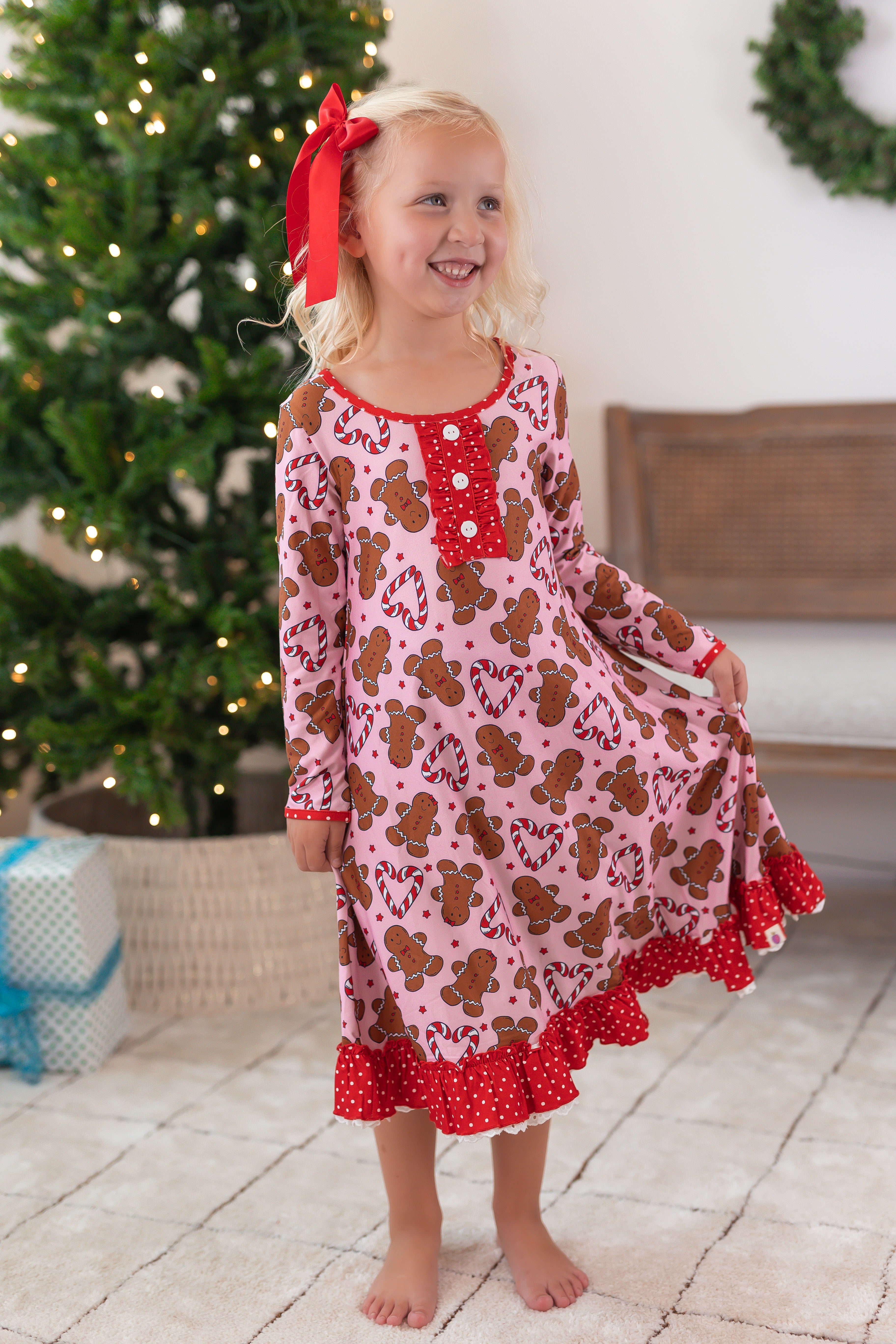 Loungewear Gown - Sugar & Spice