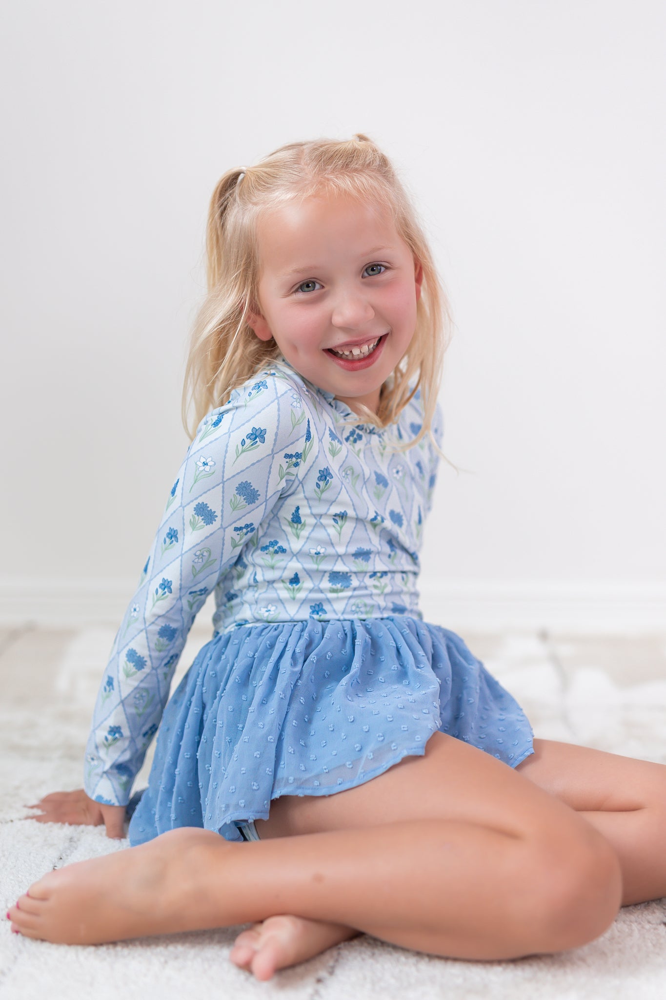 Farrah Clipdot Leotard - Skyloom