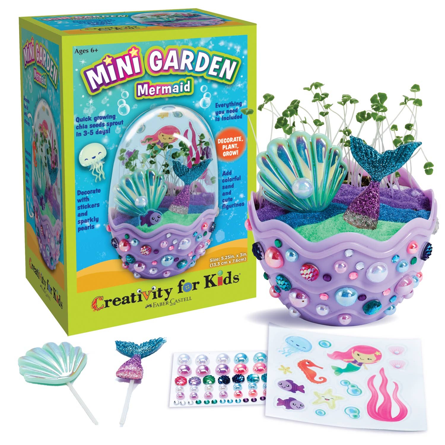 mini garden seeds Creativity for Kids Mini Garden Mermaid