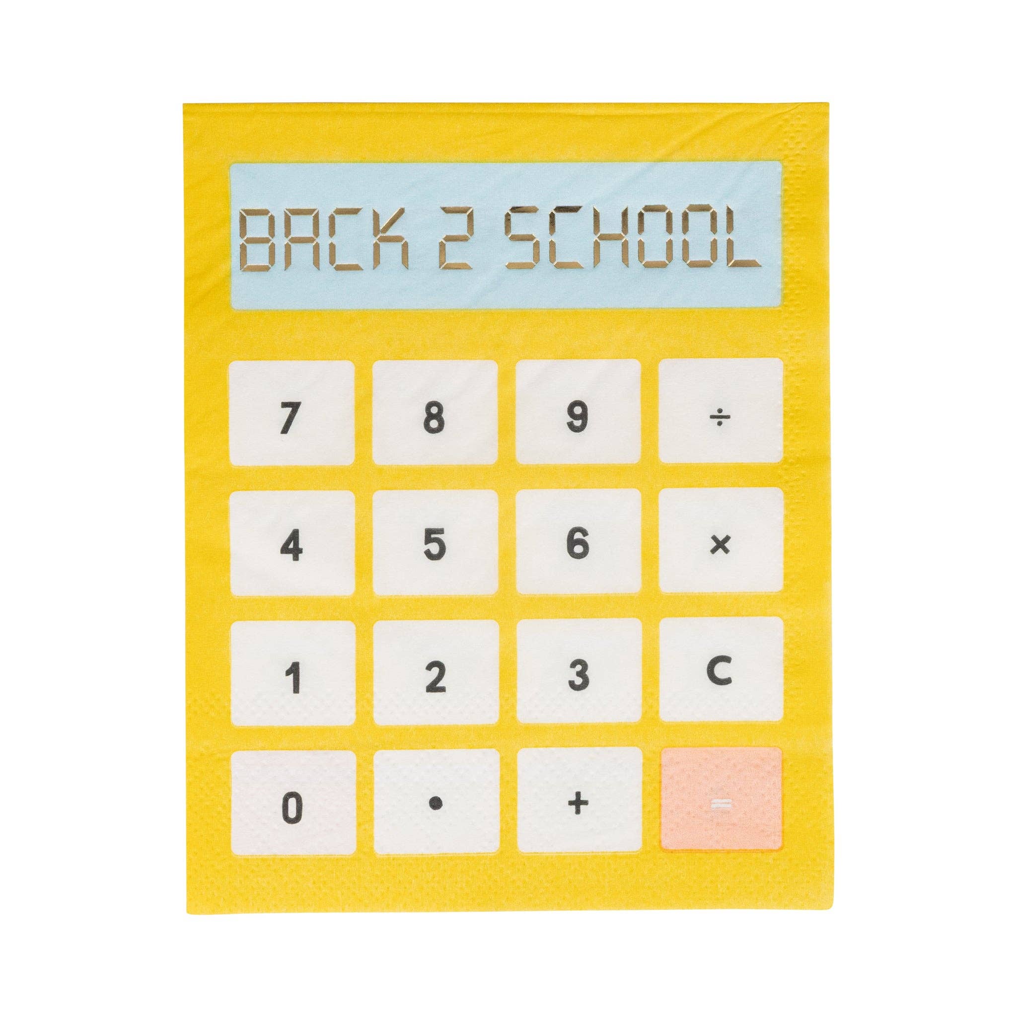 Calculator Paper Guest Napkin - 18 PK