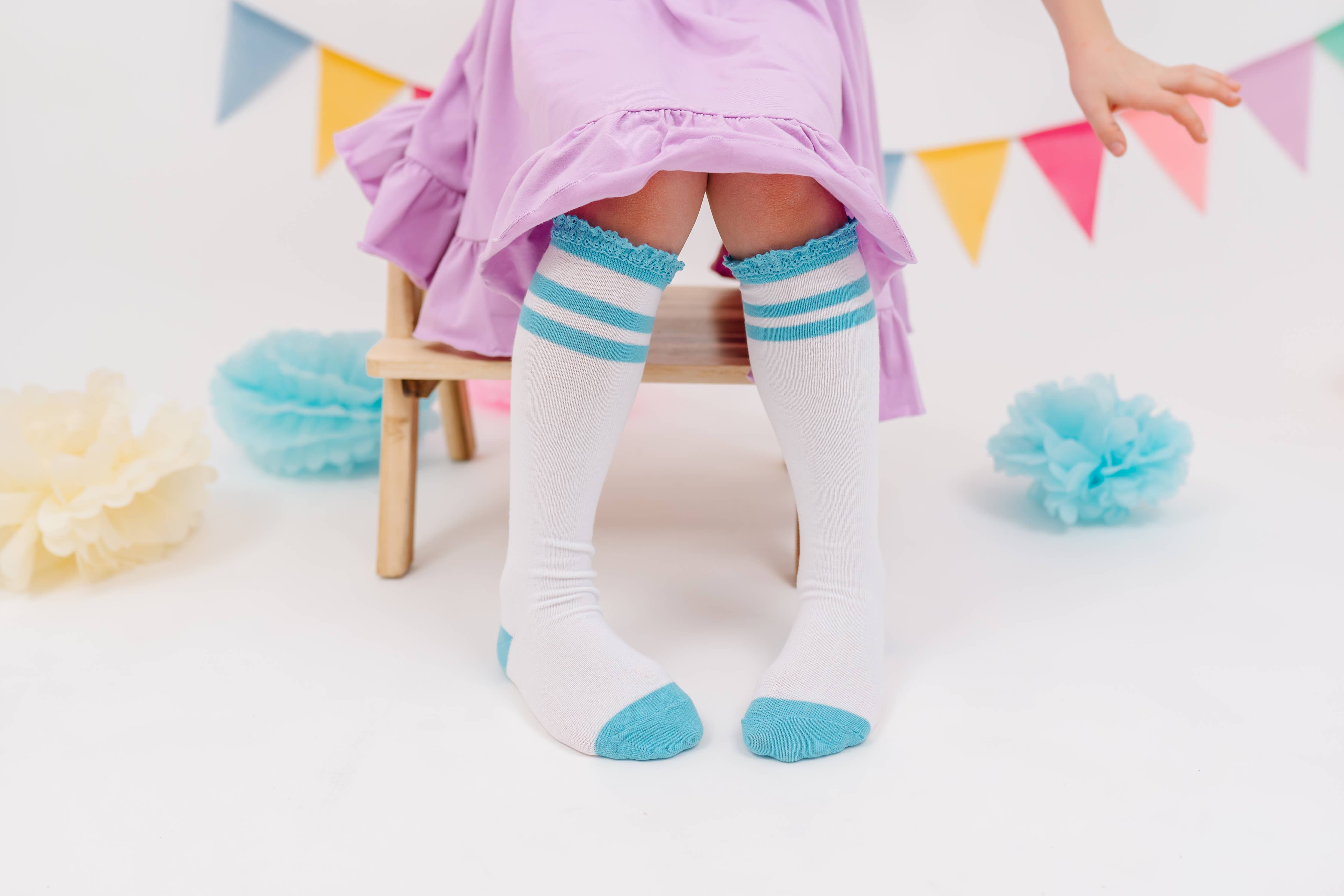 Knee High Socks 3-Pack | Pixie Stripe