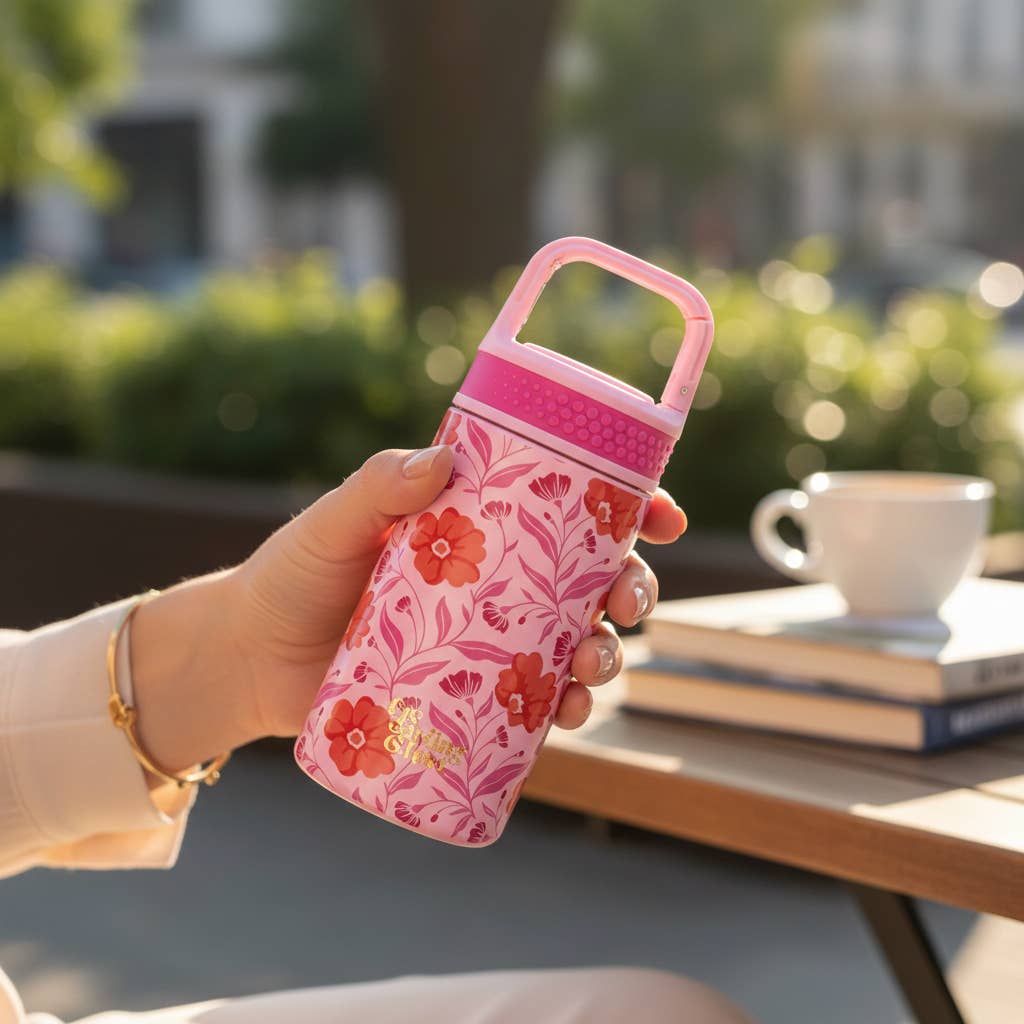 6 oz Lil' Bitty Bottle–Poppin' Petals Hot Pink