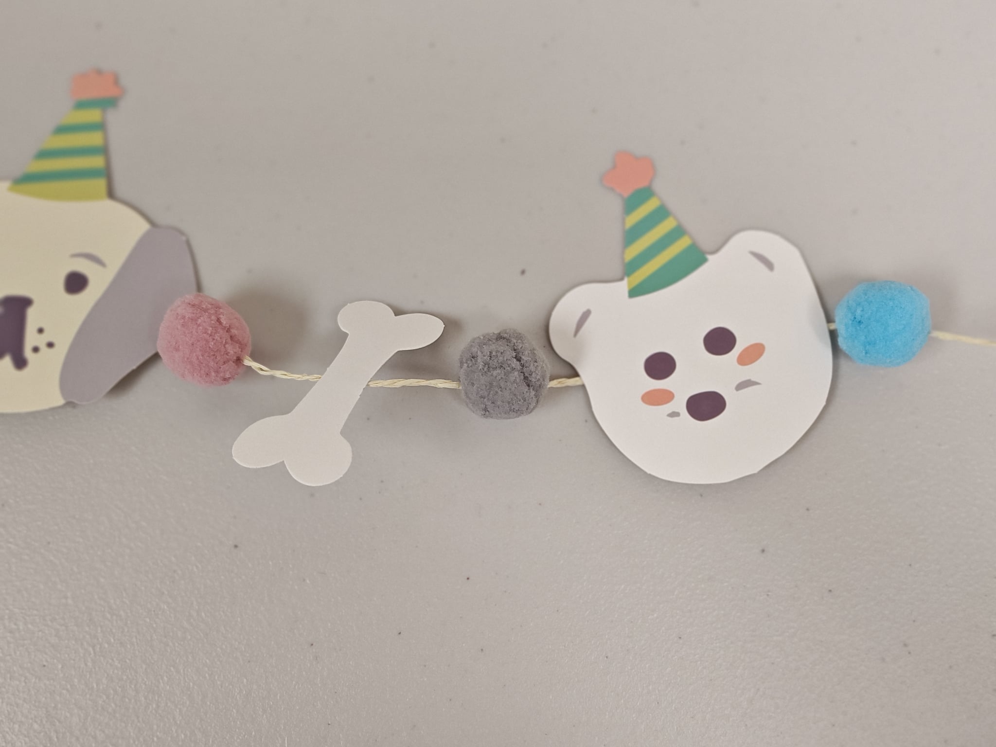 Puppy Dog Birthday Banner