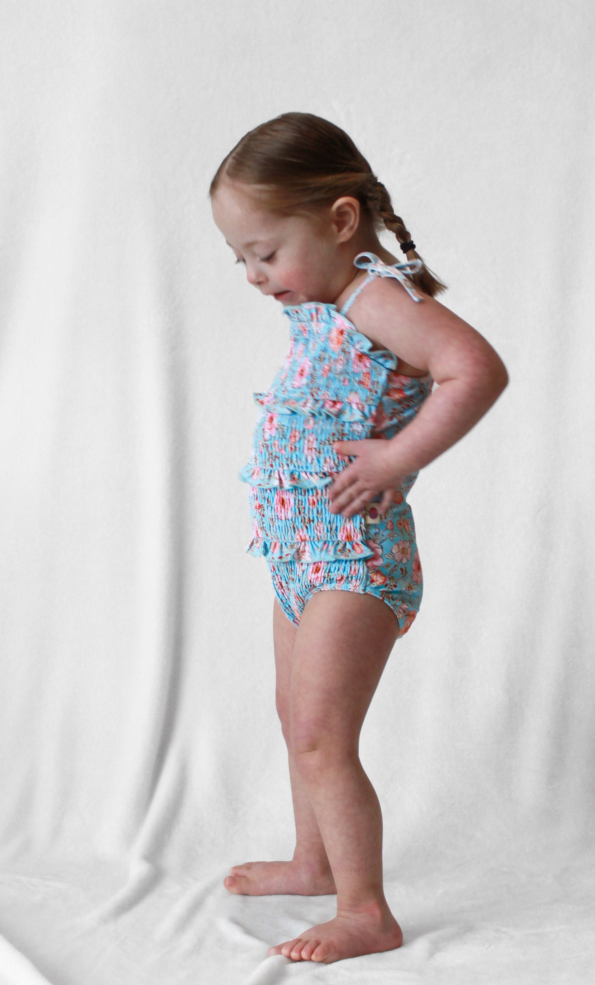 Zara One Piece Swimsuit - Tangerine Tides