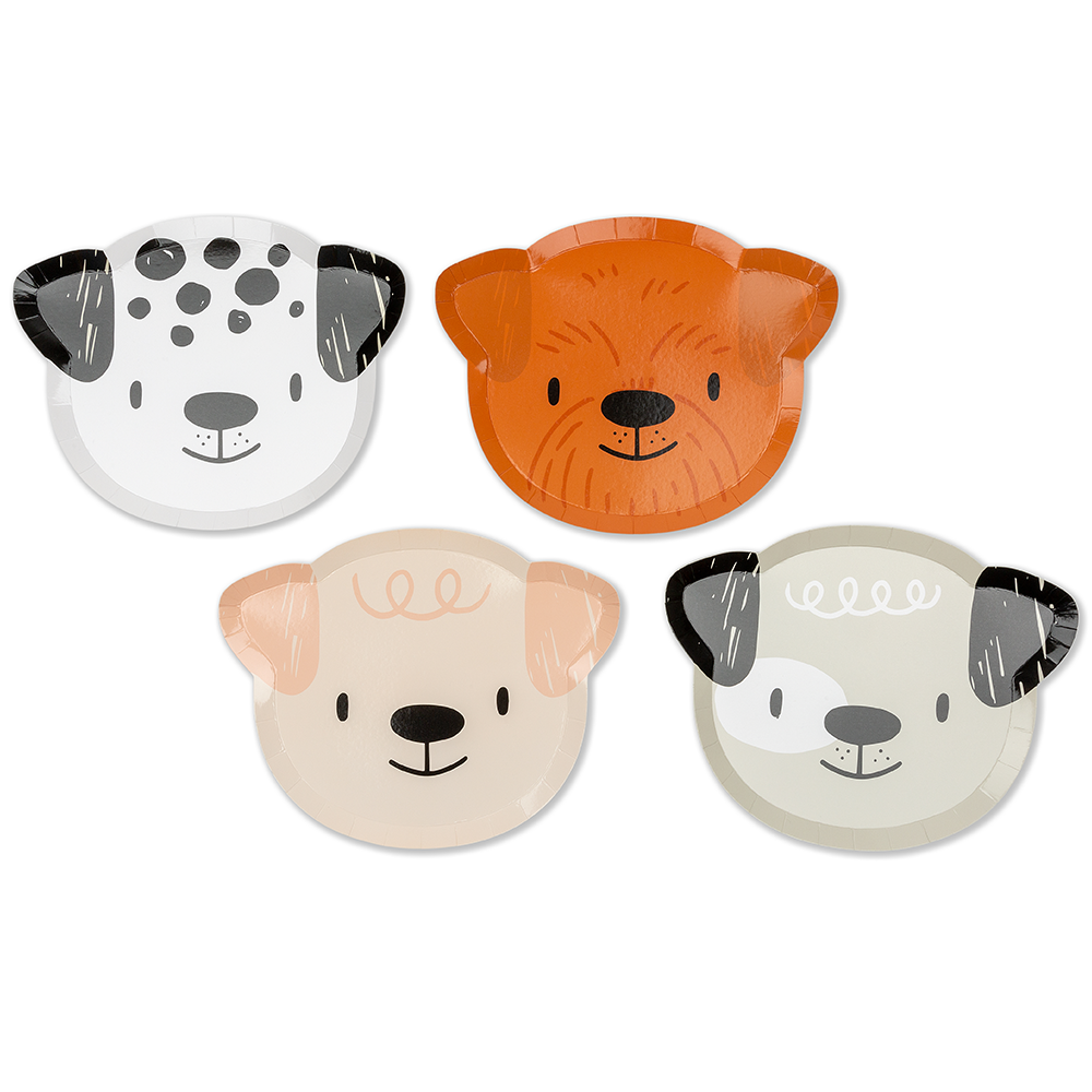 Bow Wow Dinner Party Plates - 8 Pk.