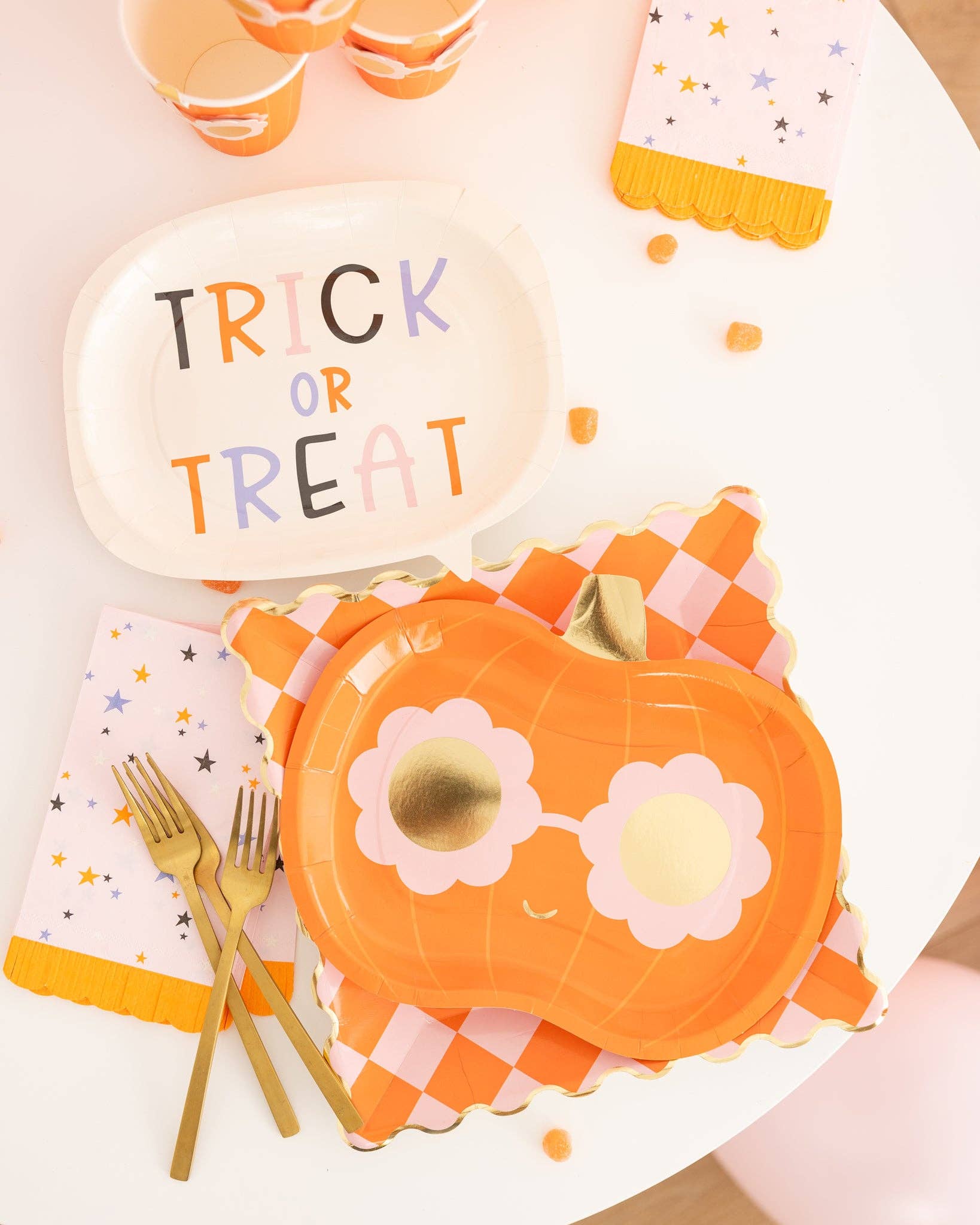 Halloween Stars Dinner Napkin - 24 PK