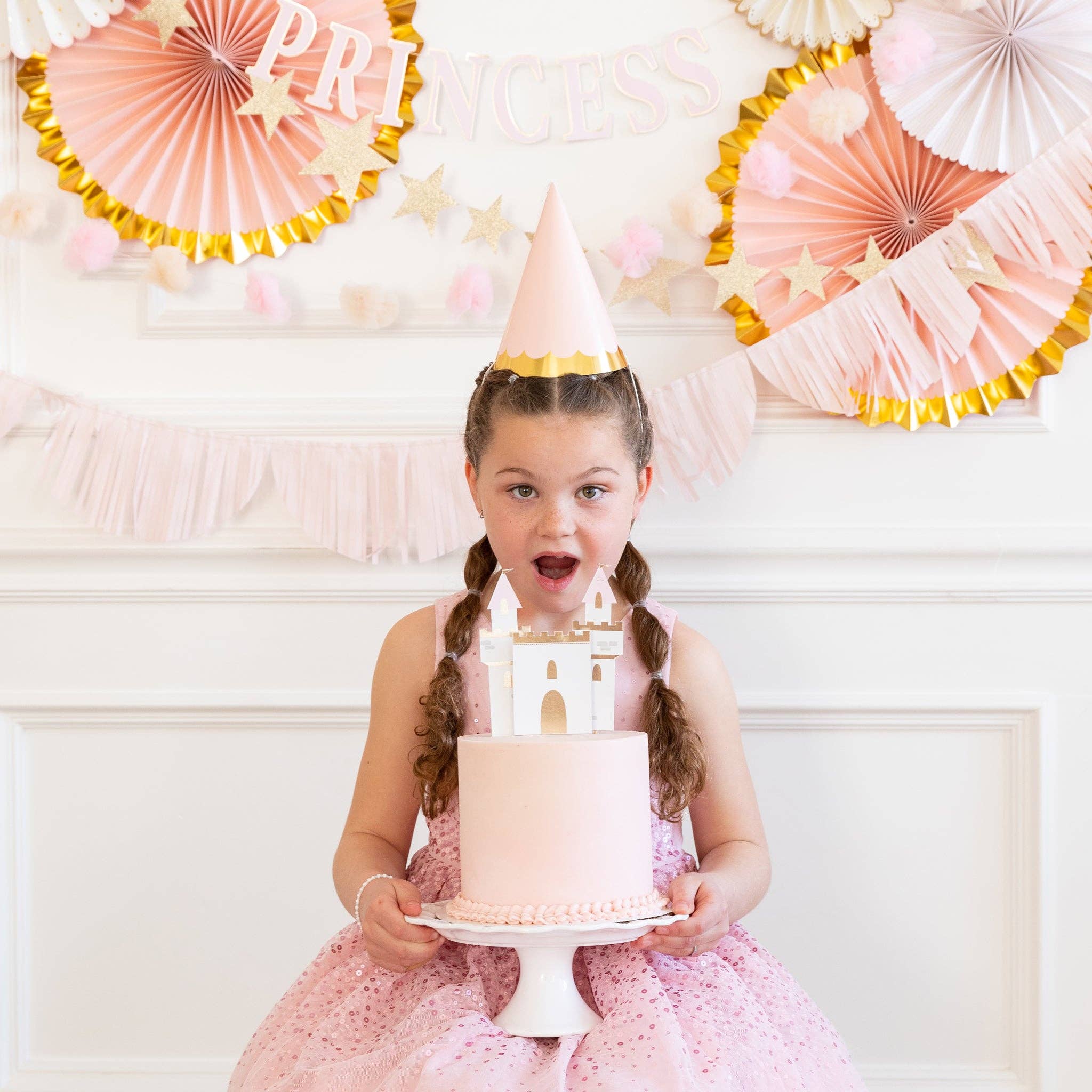 Princess Party Hats - 8 PK