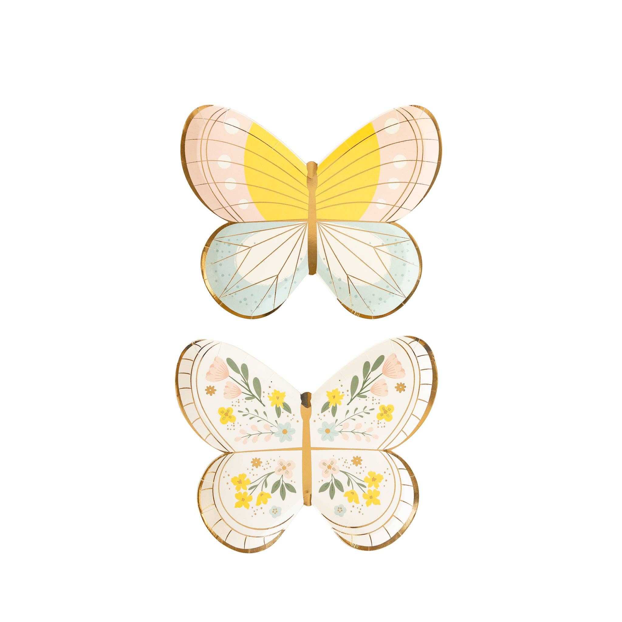 Butterfly Plates - 8 PK